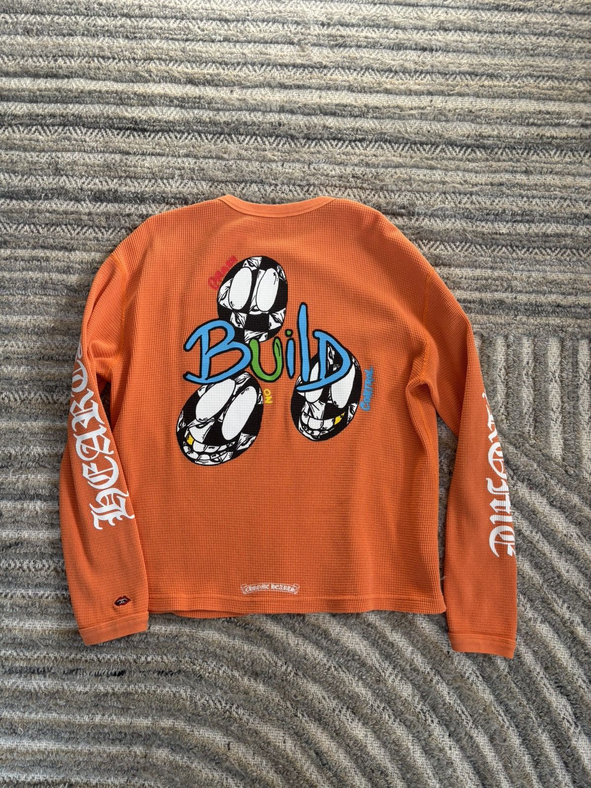 Chrome Hearts Chrome Hearts Matty Boy Link&Build long sleeve waffle shirt Size US M / EU 48-50 / 2 - 2 Thumbnail