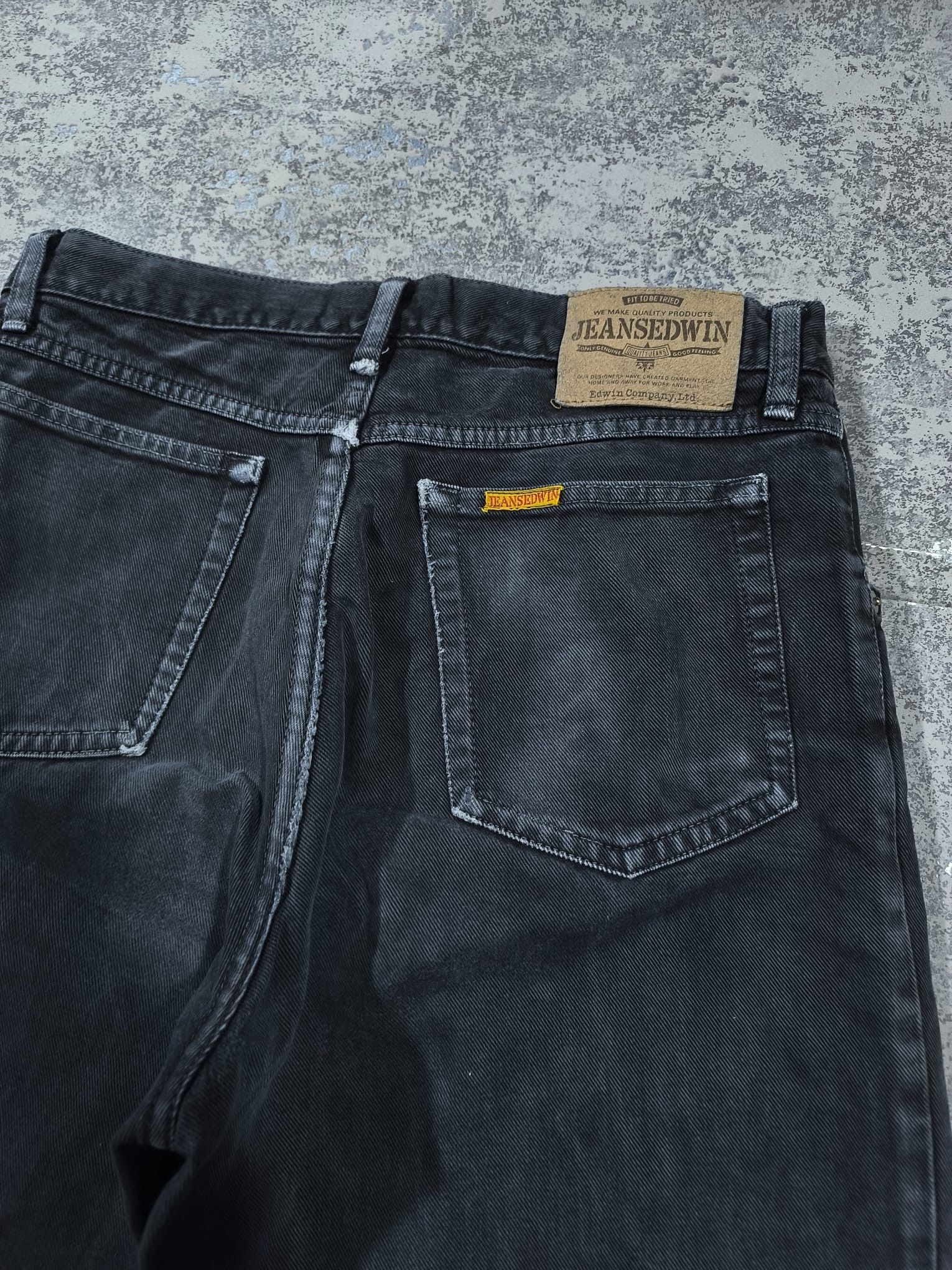 Edwin Vintage Edwin Newton Slim Grey Distressed Made In Japan Size US 31 - 8 Thumbnail