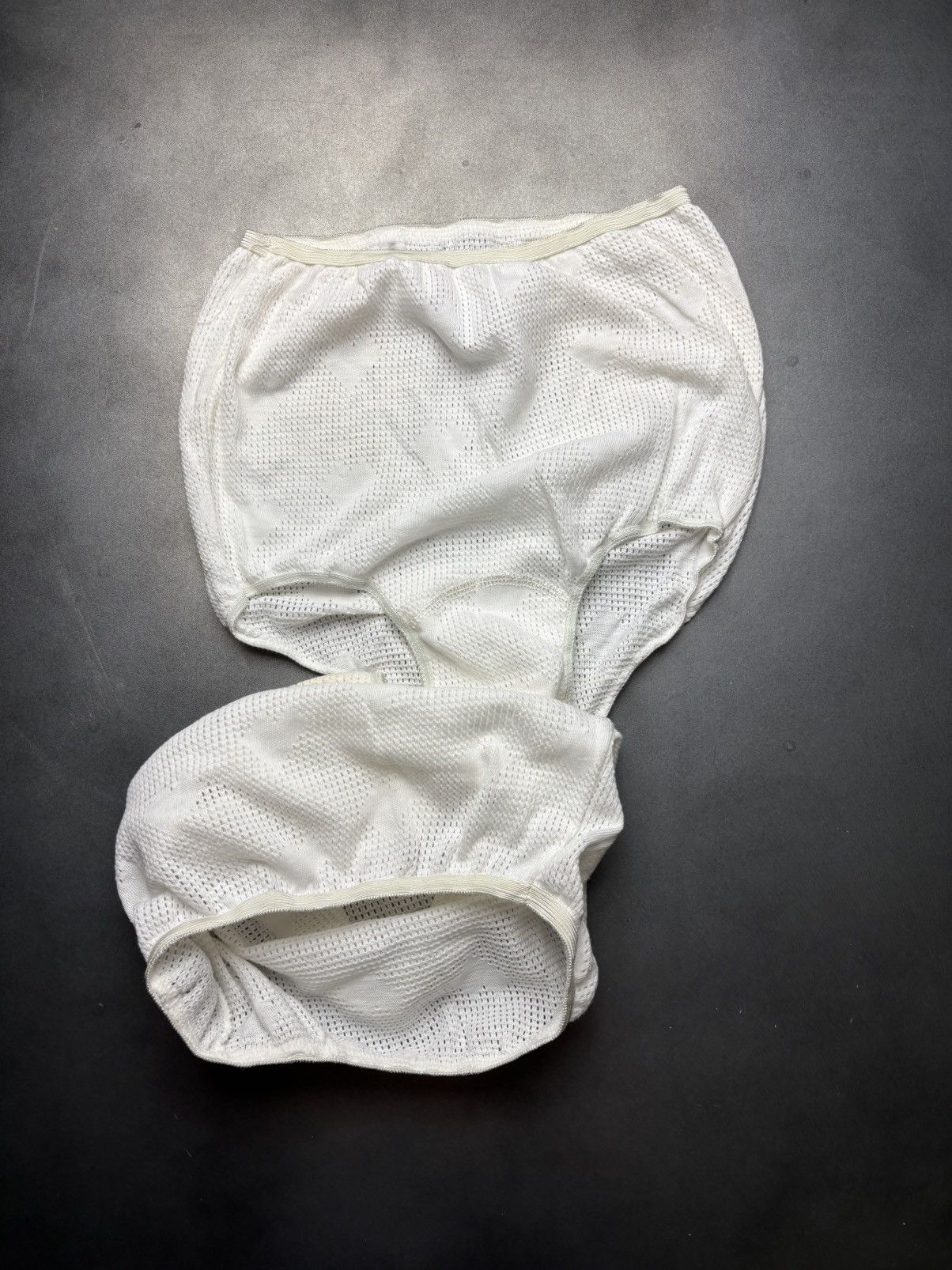 Marks & Spencer × Vintage Lot of 3 1970s Vintage Underwear Mesh Lace Terry Cloth UK L Size ONE SIZE - 16 Thumbnail