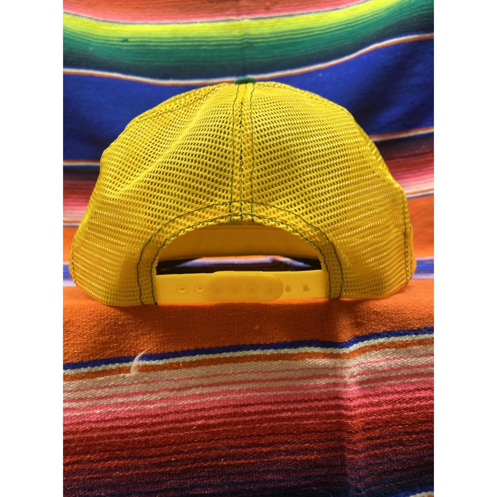 Vintage VINTAGE Sunbeater Snapback Trucker Hat Men Adjustable Green USA History: Padre Island? (But must only use original words; avoid added interpretation) Size ONE SIZE - 3 Thumbnail