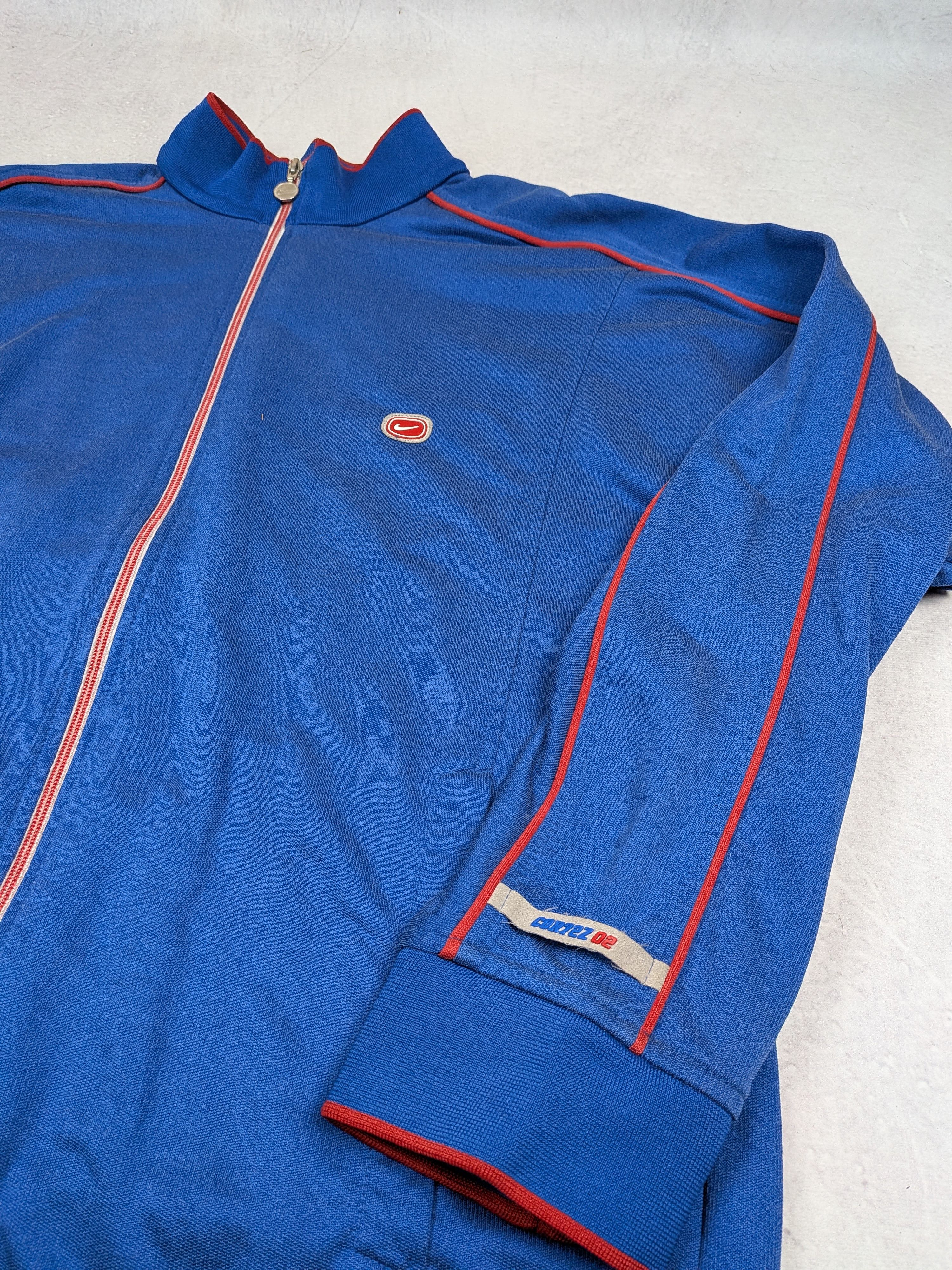Corteiz × Nike Nike Cortez Cor72z 02 Full Zip Track Jacket Y2K Size L/XL Size US XL / EU 56 / 4 - 5 Thumbnail