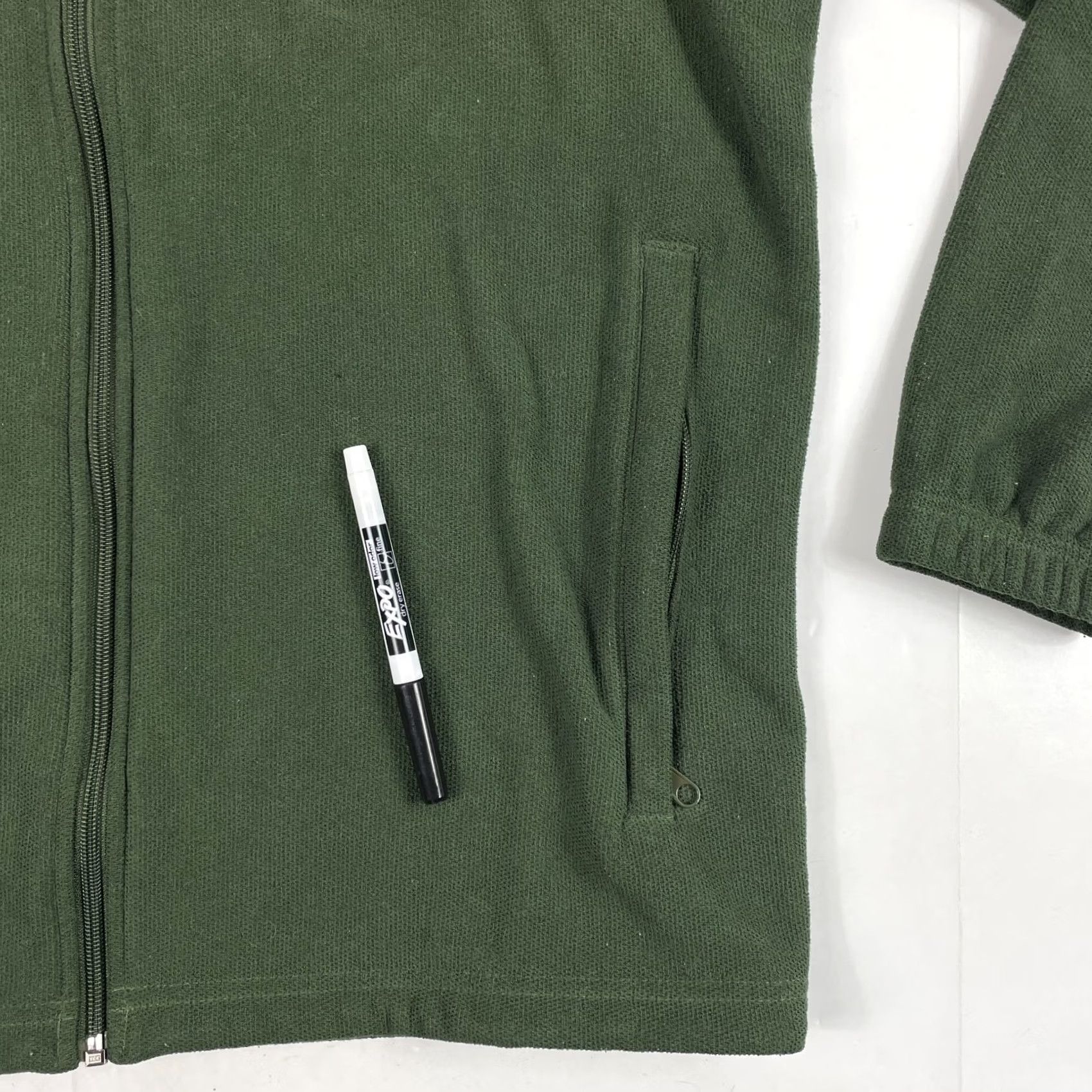Vintage Columbia Jacket Mens LT Green Omni Heat Fleece Full Zip Hiking Climbing Size US L / EU 52-54 / 3 - 6 Thumbnail