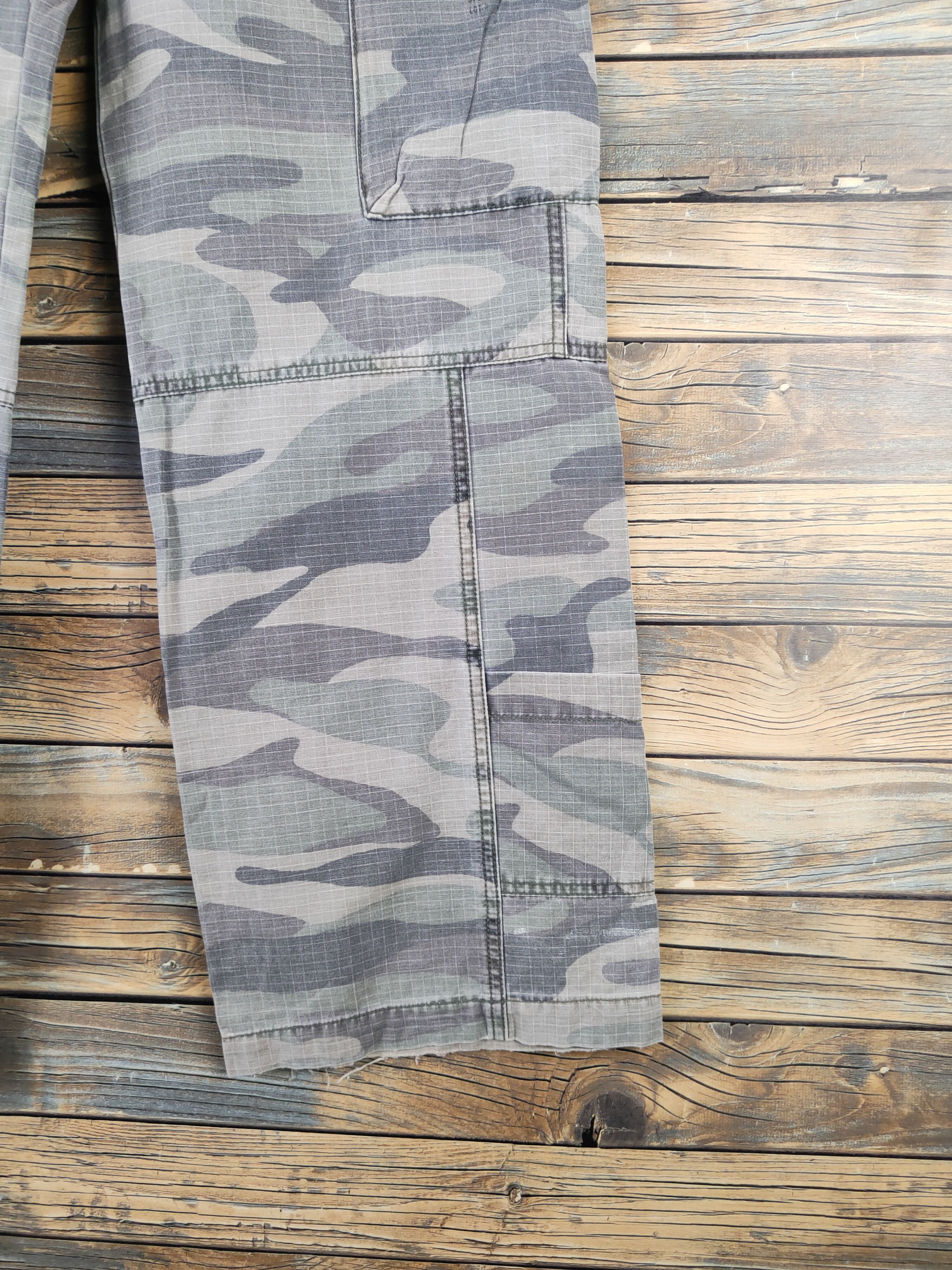Gap DL Gap Kid Camouflage Multipocket Tactical Cargo Pants #486 Size 26" / US 2 / IT 38 - 6 Thumbnail