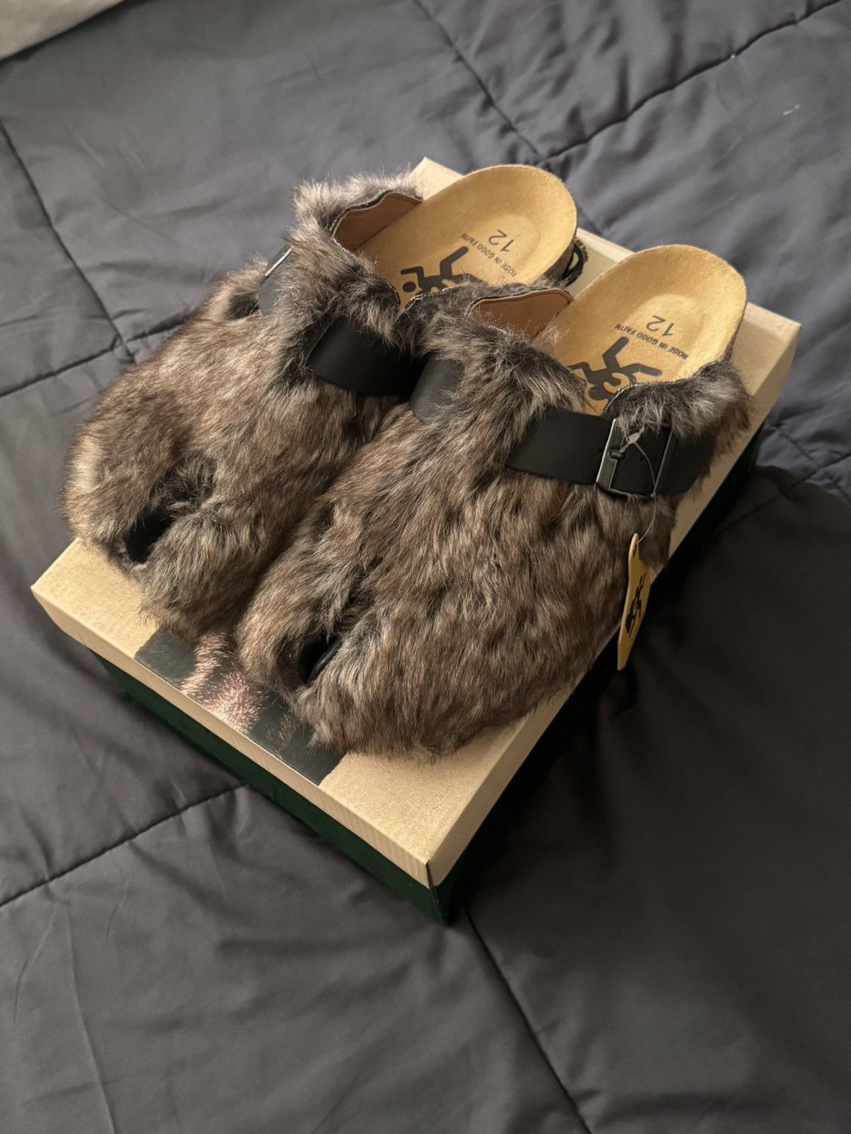 ROSE IN GOOD FAITH GOAT Tabi Mule Size US 12 / EU 45 - 2 Thumbnail