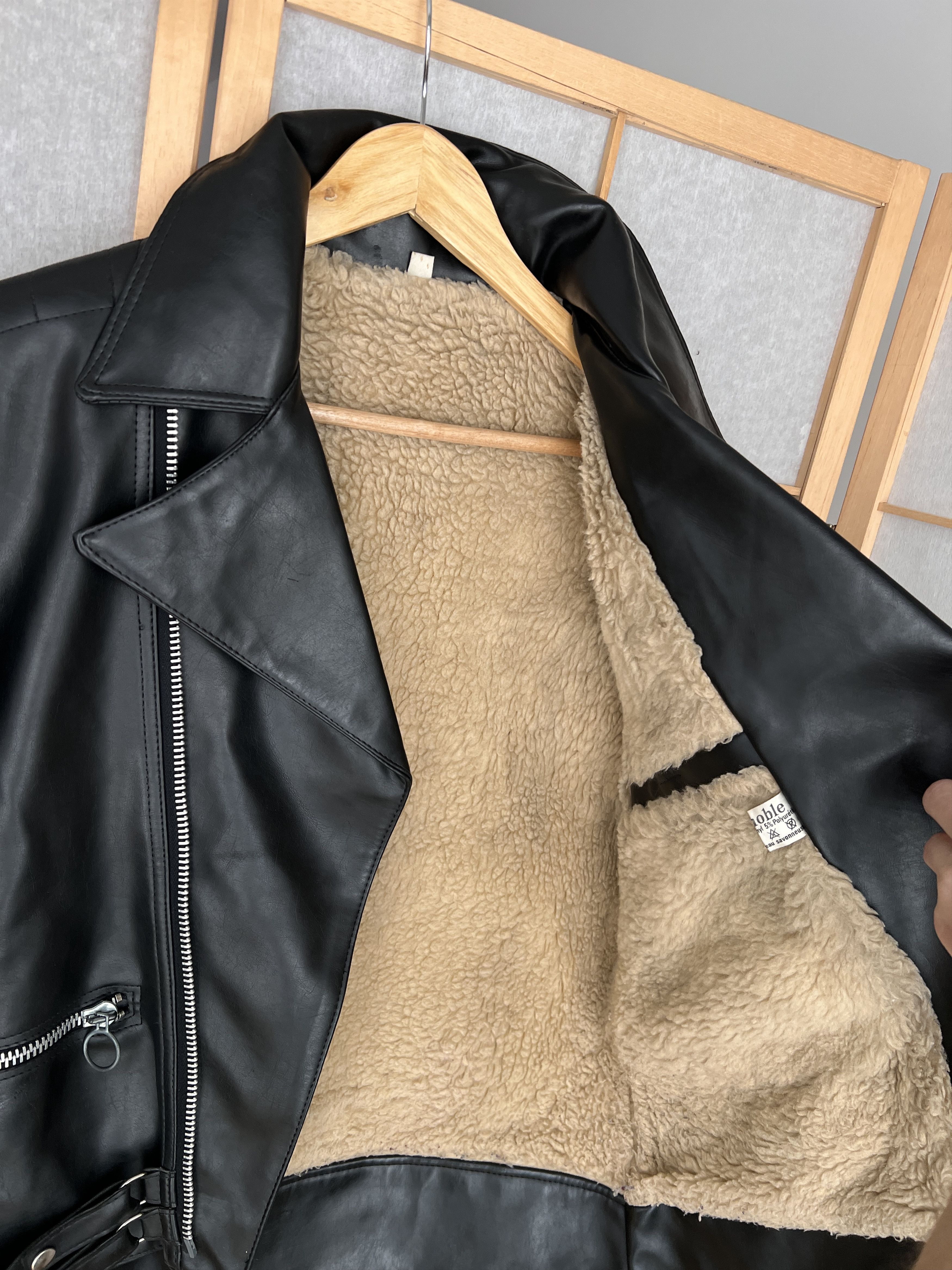 Hysteric Glamour Vegan eco leather 90s Biker jacket bomber opium avant garde Size US M / EU 48-50 / 2 - 17 Thumbnail