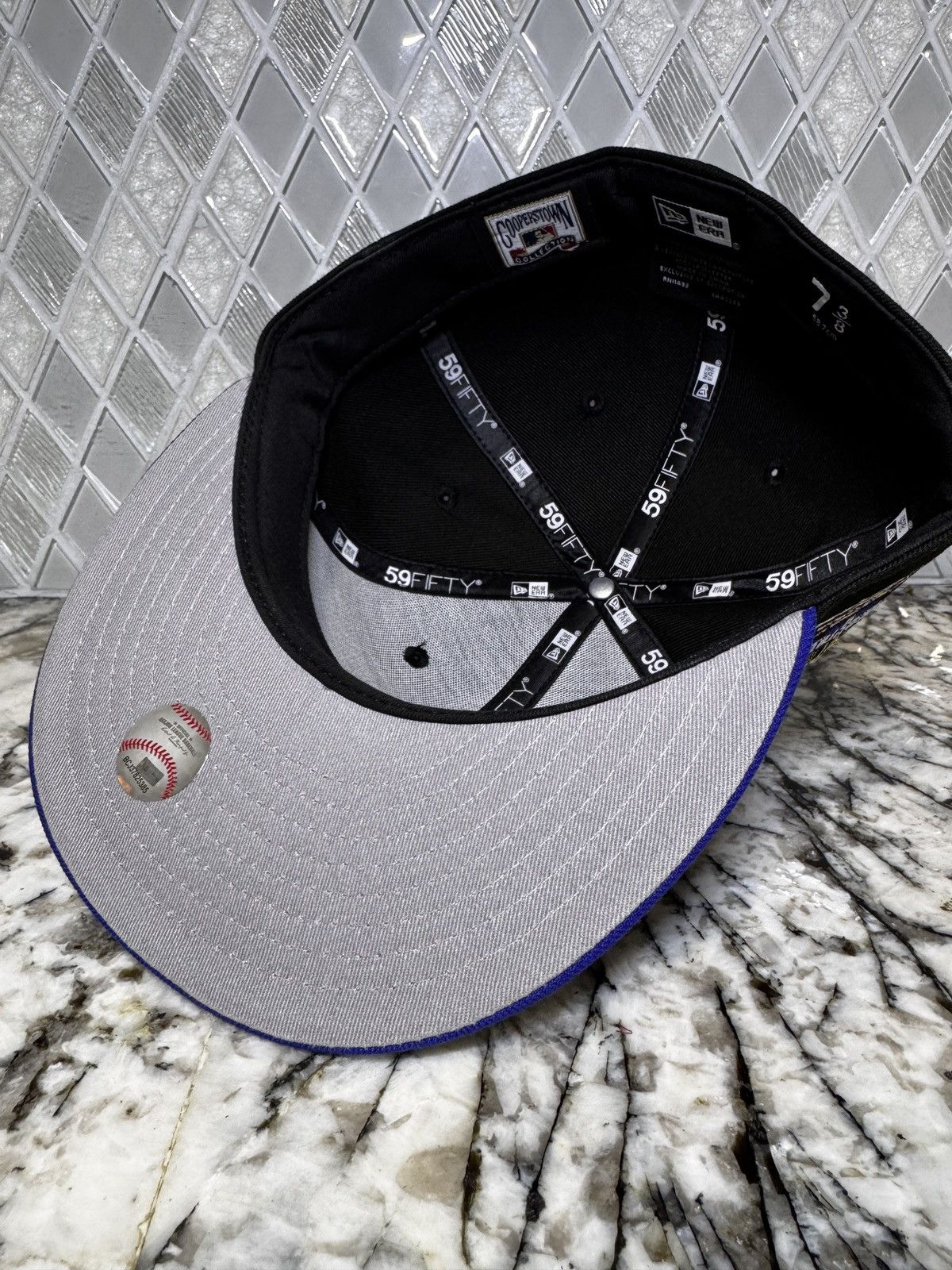 New Era New Era Los Angeles Dodgers Fitted 7 3/8 Size ONE SIZE - 3 Thumbnail