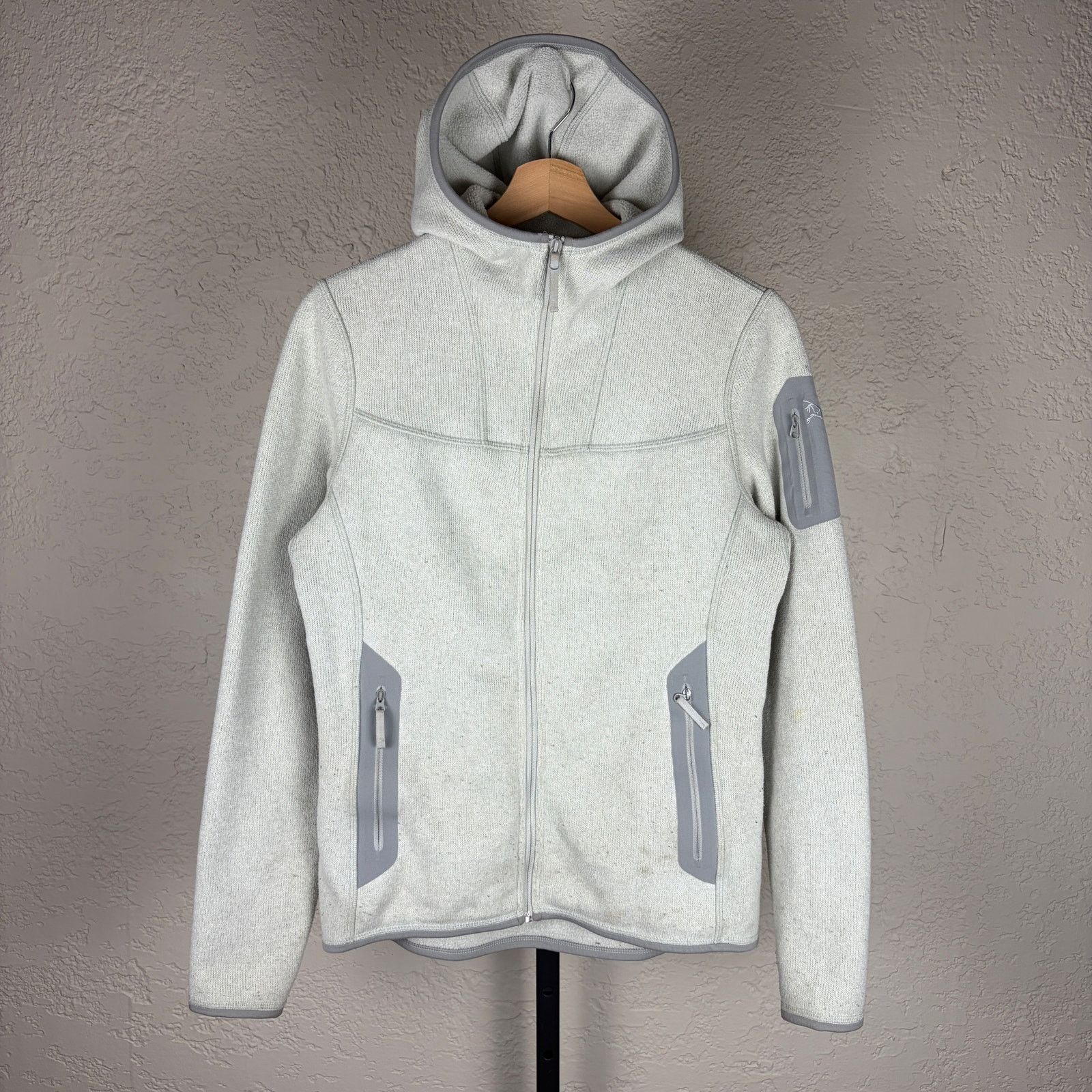 Arc'teryx Arc’ Teryx Knit Sport Hiking Womens Medium Zip Up Hoodie Size M / US 6-8 / IT 42-44 - 1 Thumbnail
