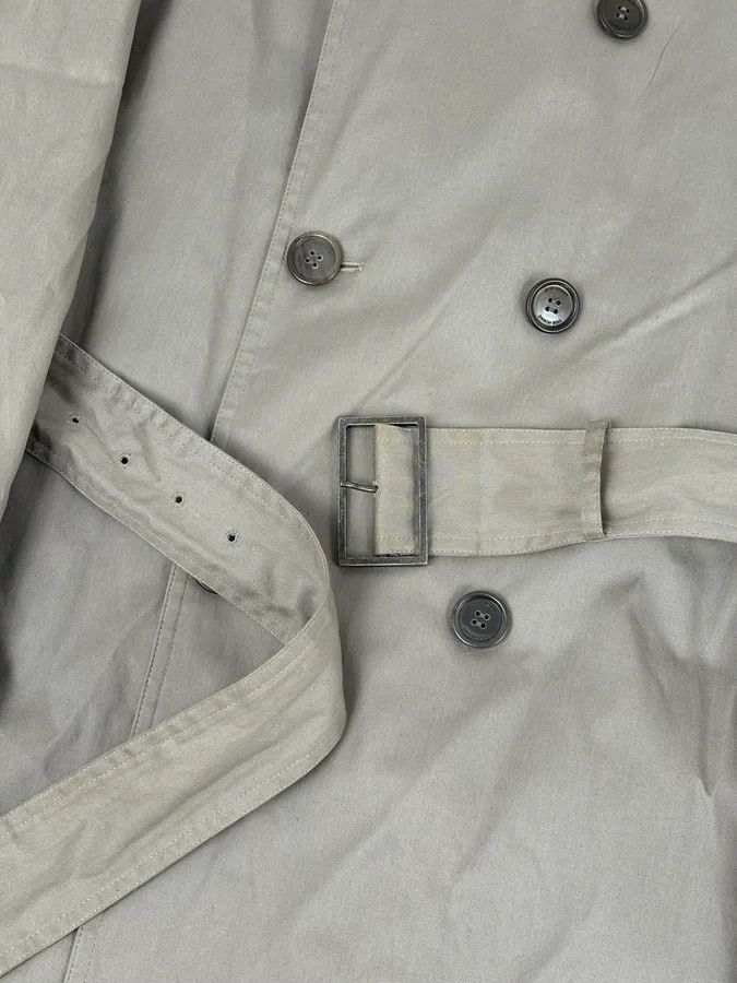 Dior 2010s Dior Beige Classy Double-Breasted Trench Coat by Kris Van Assche Size US L / EU 52-54 / 3 - 10 Thumbnail