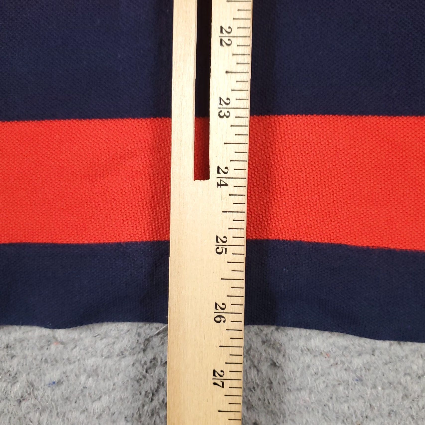 Nautica Nautica Polo Shirt Mens Small Red Striped Casual Short Sleeve Golf Size US S / EU 44-46 / 1 - 4 Thumbnail