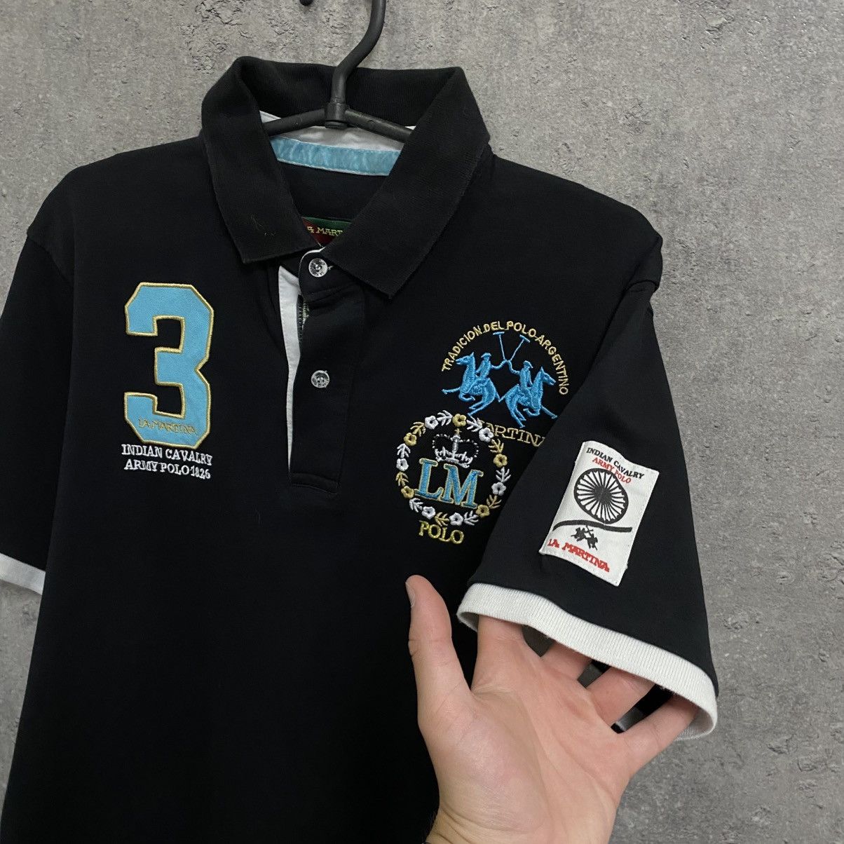 La Martina La Martina Polo T-Shirt Size US XL / EU 56 / 4 - 5 Thumbnail