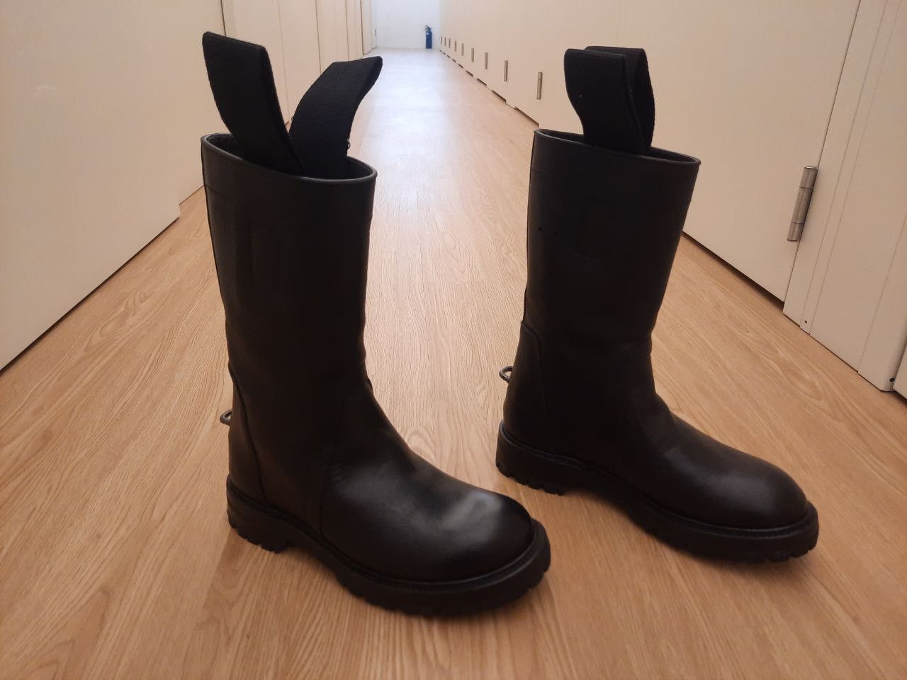 Rick Owens *New* SS16 Cyclops Goodyear Sole Biker Boots Size US 7 / EU 40 - 3 Thumbnail