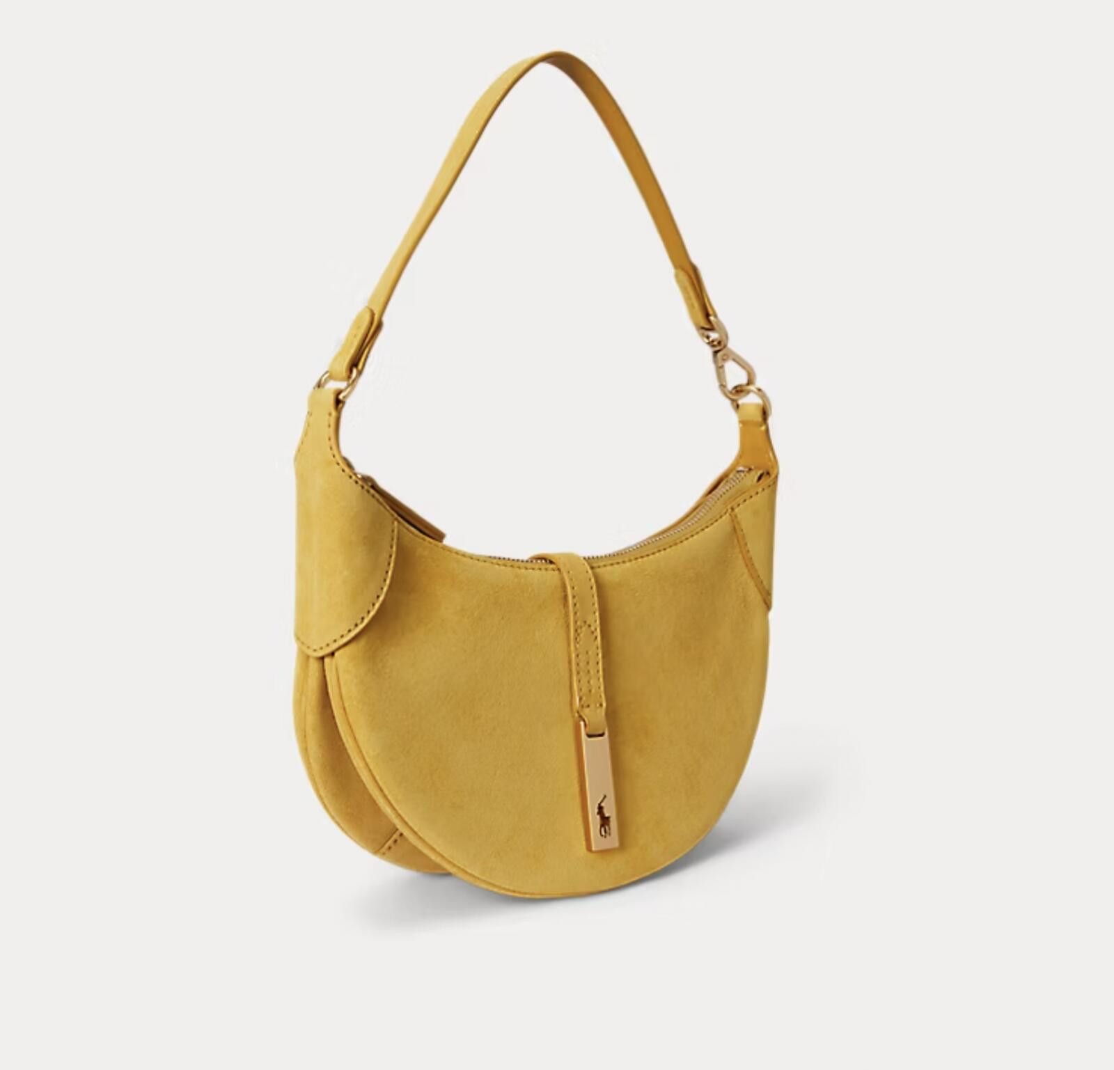 Polo Ralph Lauren NWT SOLD OUT Ralph Lauren Polo ID Suede Mini Shoulder Bag Size ONE SIZE - 4 Thumbnail