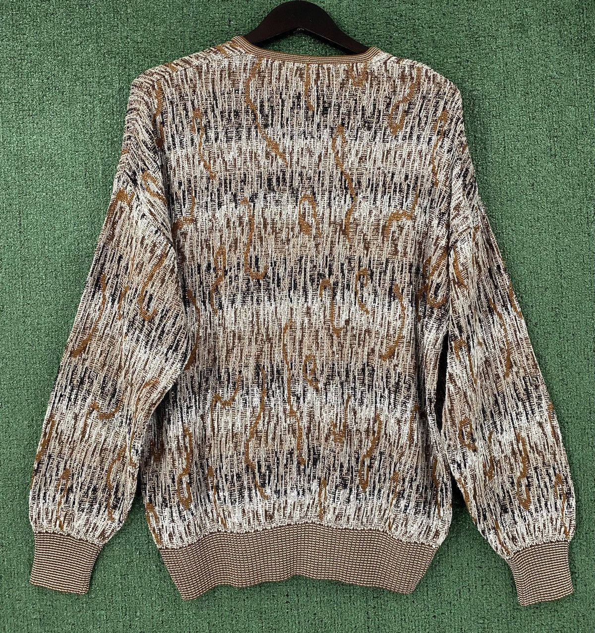 Other Vintage 90’s ST. Croix Brown Textured Patterned Sweater XL Size US XL / EU 56 / 4 - 5 Thumbnail