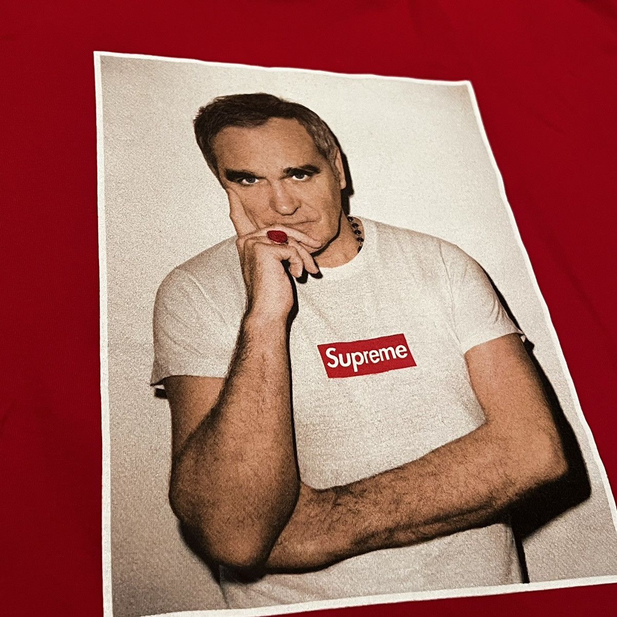 Supreme Supreme Morrissey Tee Photo Tee Size US XL / EU 56 / 4 - 10 Thumbnail
