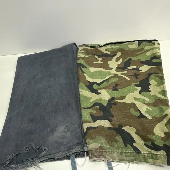 Balenciaga Balenciaga SS24 Vintage Camouflage Denim Pants 0079-2507 Size US 32 / EU 48 - 8 Thumbnail