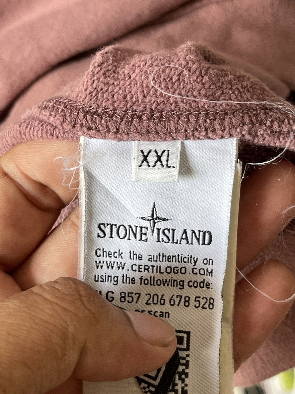 Stone Island Stone Island Crew Neck Sweatshirt Size US XL / EU 56 / 4 - 8 Thumbnail