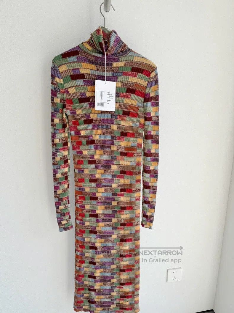 Chanel Chanel Hamburg Series Cashmere Mosaic Colour Striped Knitt Size XXS / US 00 / IT 34 - 5 Thumbnail