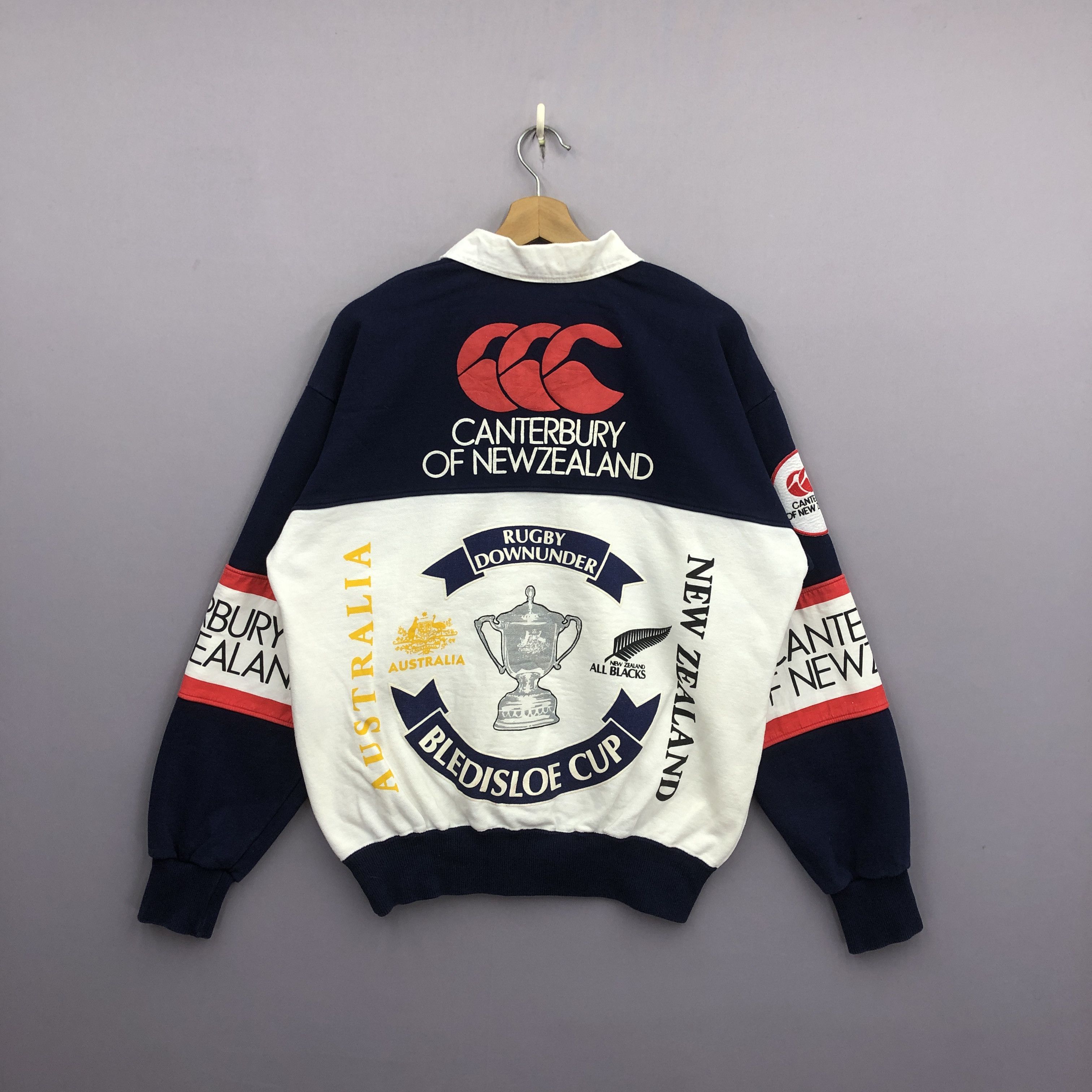 Canterbury of New Zealand × Vintage Vintage Canterbury Blendisloe Cup Sweater Sweatshirt Jumper Size US L / EU 52-54 / 3 - 2 Thumbnail