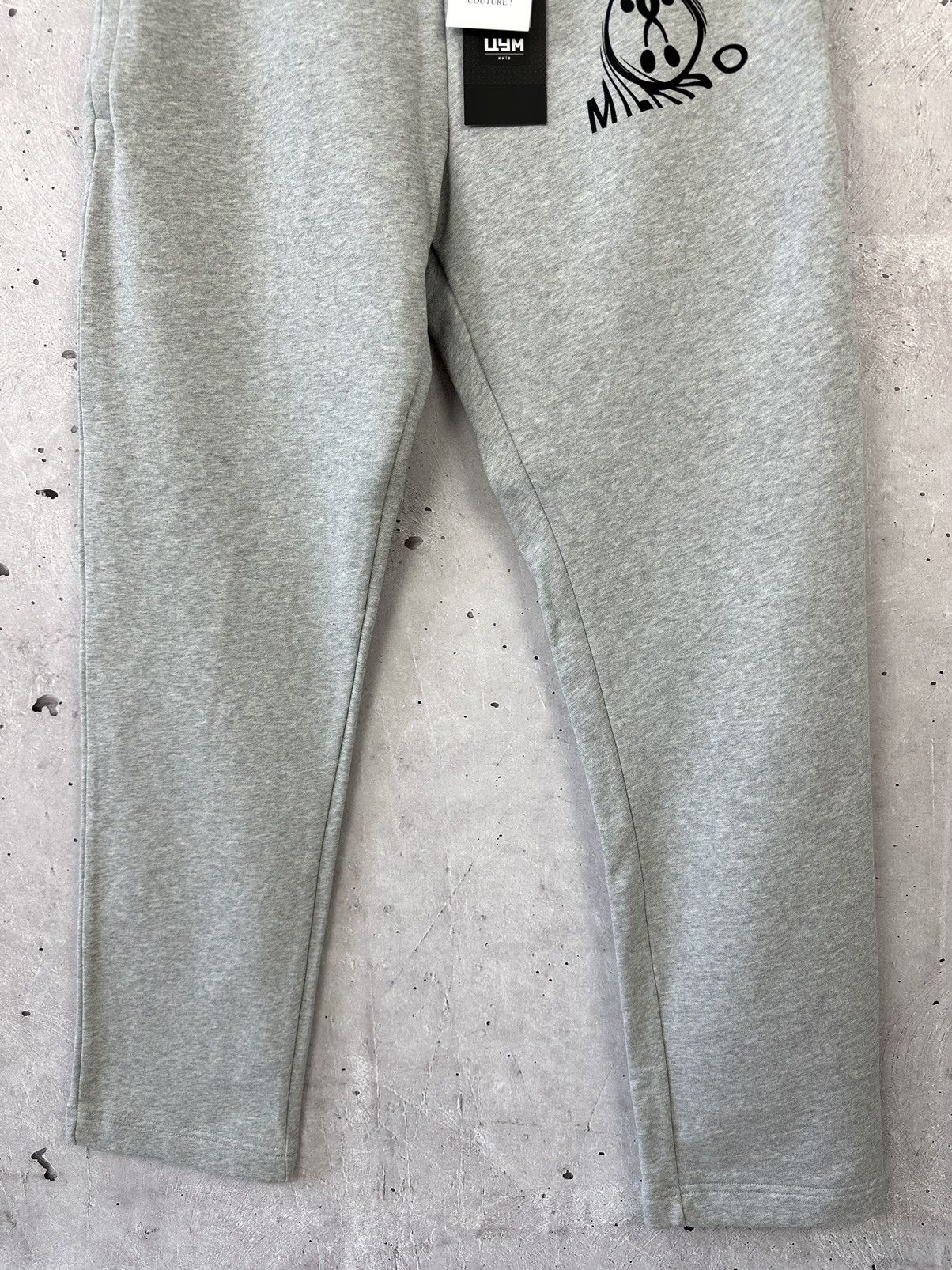Moschino NEW Moschino Couture Milano Grey Cotton Women’s Trousers Size 36" / US 14 / IT 50 - 3 Thumbnail