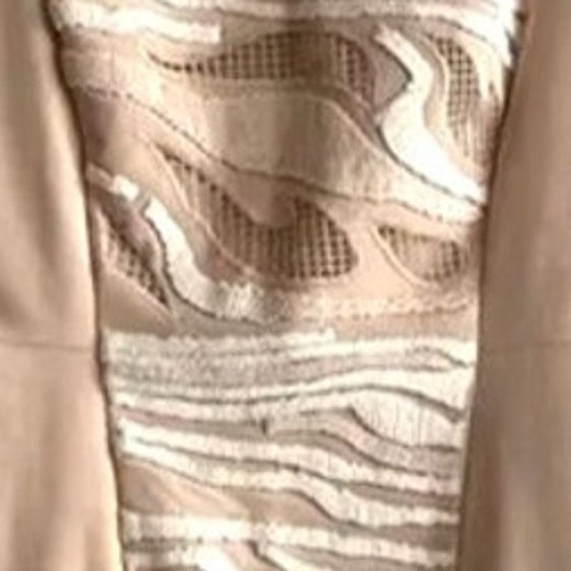 Tibi Tibi Beige Crew Neck Sleeveless Mini Dress, US6 Size M / US 6-8 / IT 42-44 - 9 Thumbnail