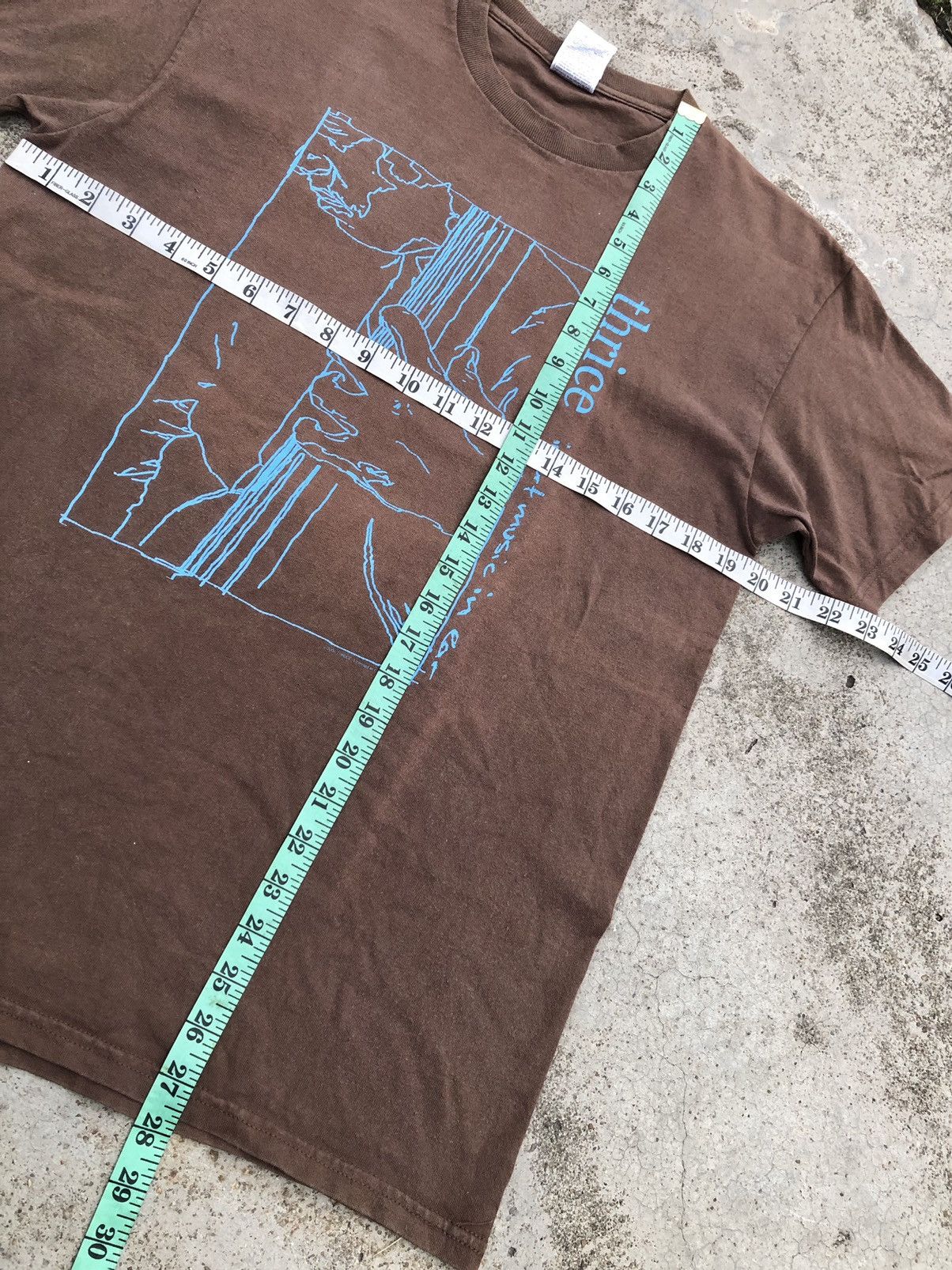 Band Tees × Vintage VINTAGE THRICE BAND 2004 TEE Size US M / EU 48-50 / 2 - 7 Thumbnail