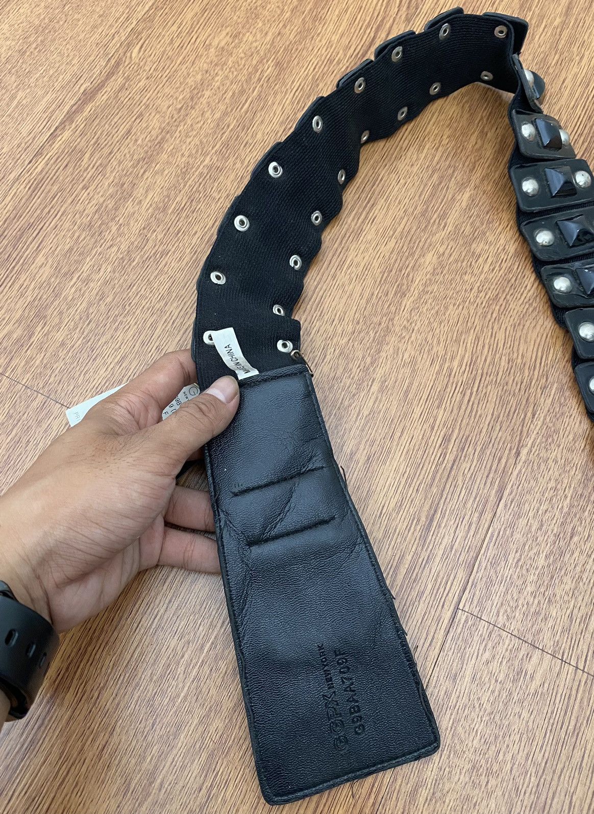 If Six Was Nine × Japanese Brand × Le Grande Bleu (L.G.B.) GGPX black belt Size ONE SIZE - 3 Thumbnail