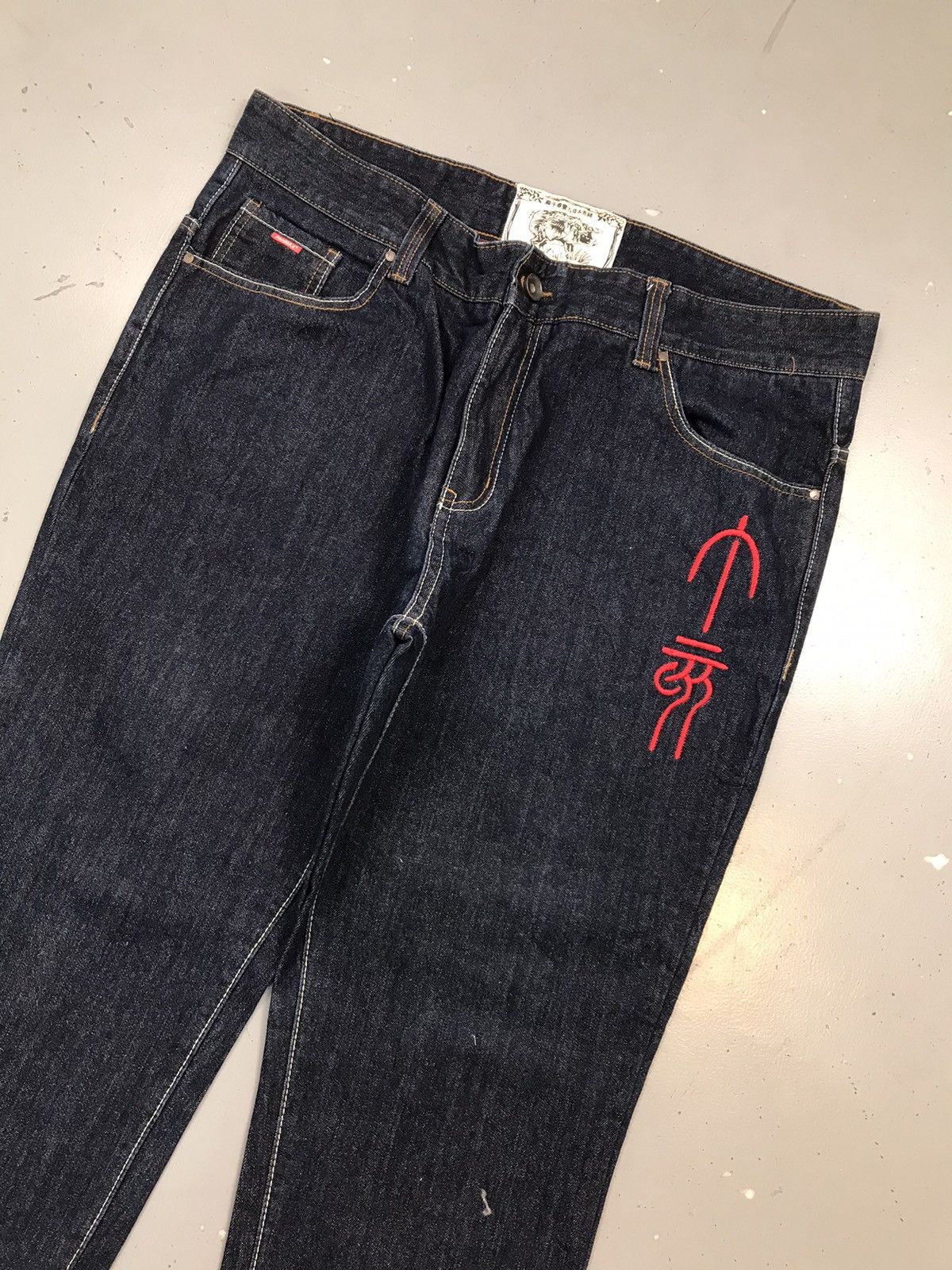 JNCO × Vintage Vintage pais kn0001 thread embroidered denim Size US 40 / EU 56 - 5 Thumbnail