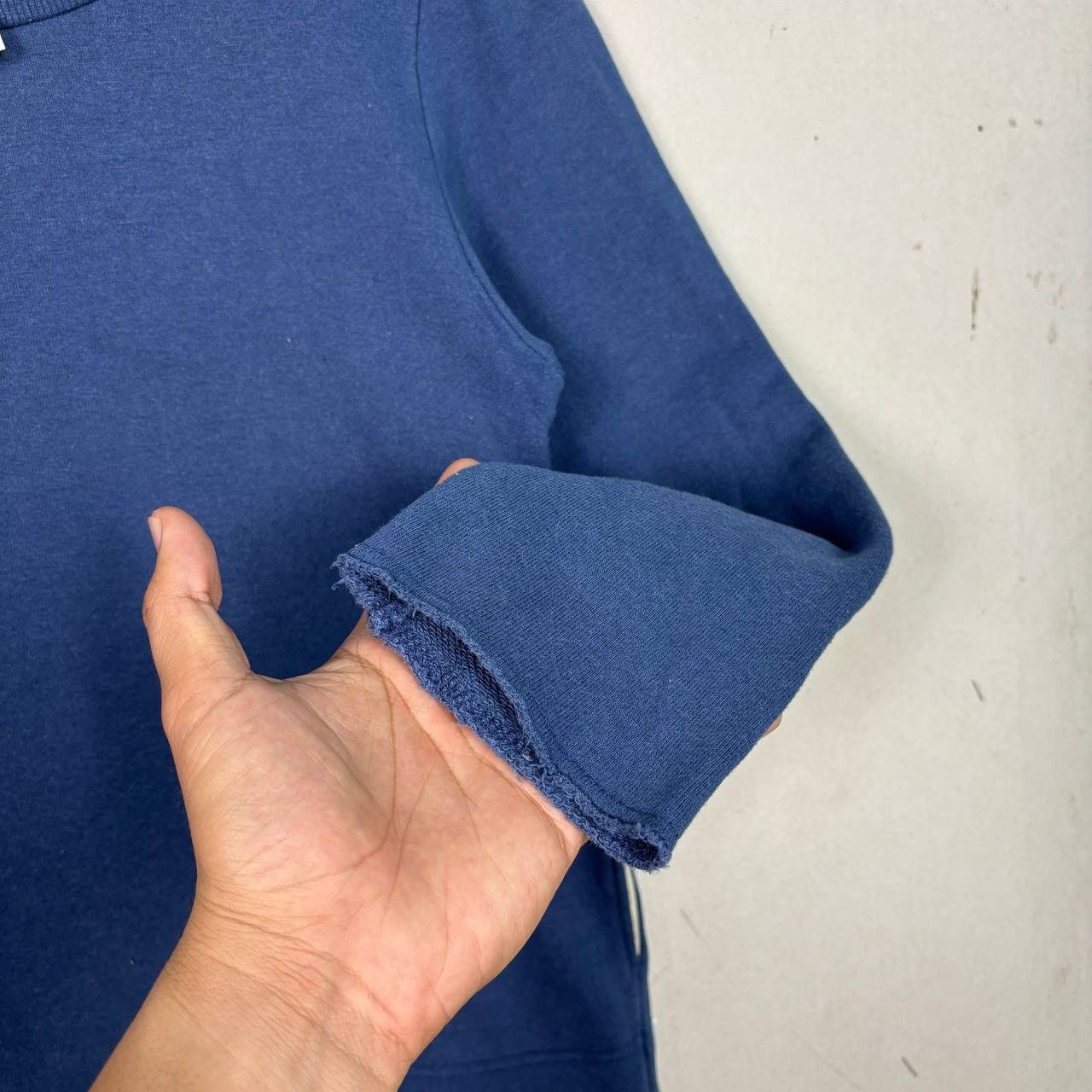 Margaret Howell MHL Margaret Howell Blue Crewneck Jumper Sweatshirt Size US M / EU 48-50 / 2 - 5 Thumbnail