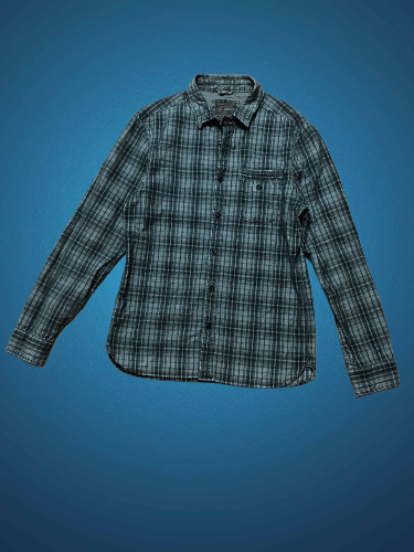Allsaints Vintage Allsaints Classic Fit Y2K Button Up Shirt Size M Size US M / EU 48-50 / 2 - 1 Thumbnail