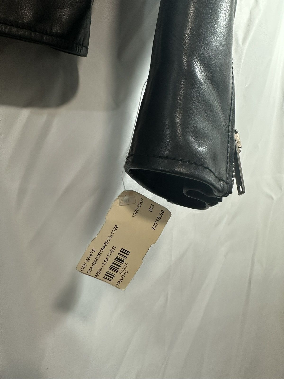 Off-White OFF WHITE LEATHER JACKET Size US S / EU 44-46 / 1 - 7 Thumbnail