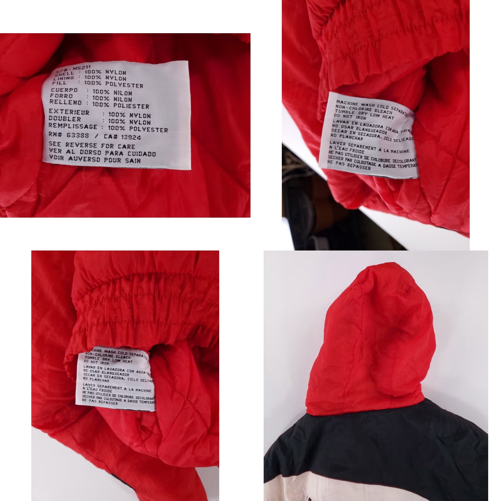 Logo 7 VINTAGE Logo 7 VTG 90s Nebraska Cornhuskers Hooded Spellout Full Zip Jacket Mens XXXL Jacket Size US XXL / EU 58 / 5 - 8 Thumbnail