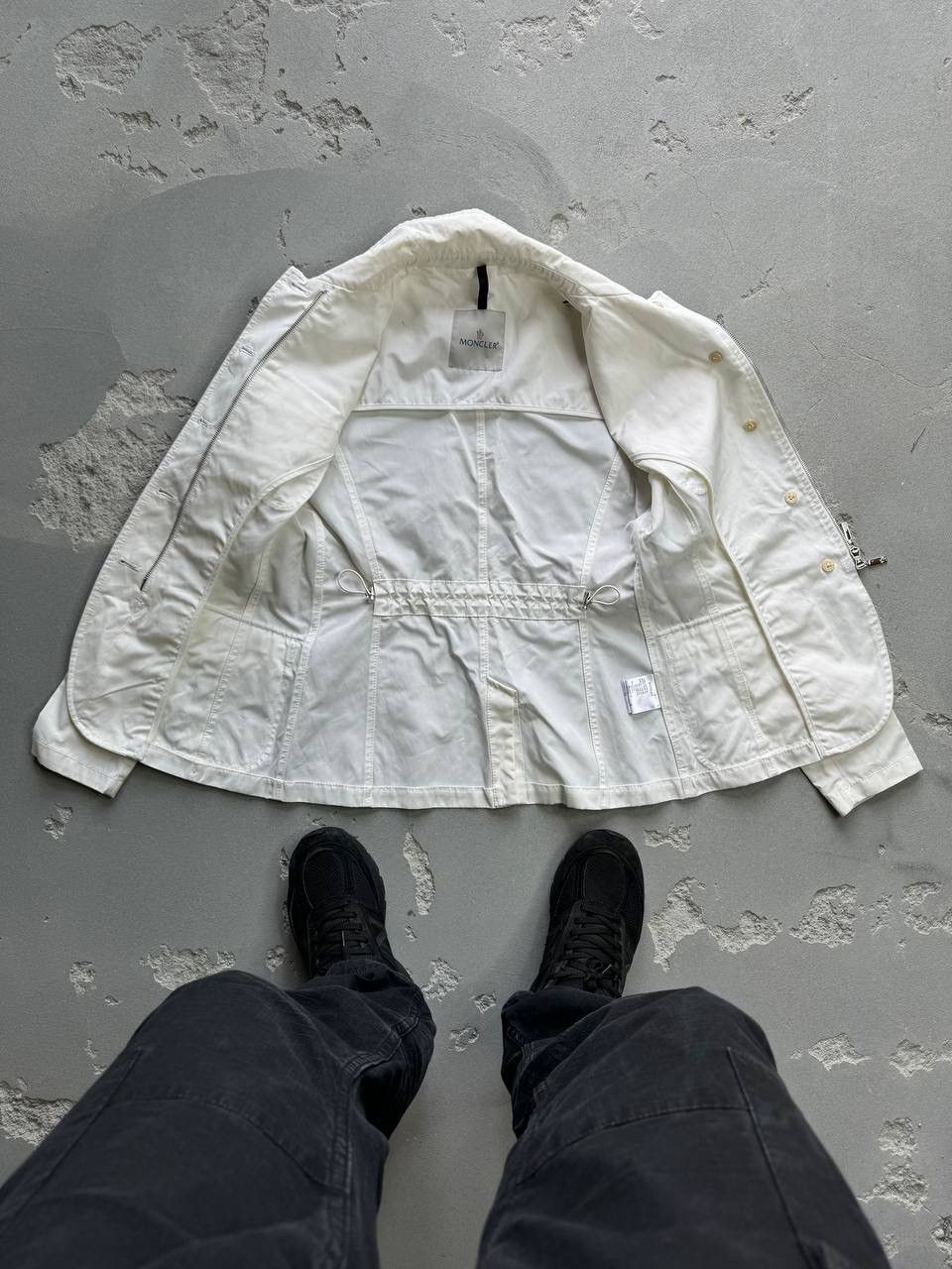 Moncler × Vintage MONCLER Tailored Jacket White Women's Size M Size M / US 6-8 / IT 42-44 - 7 Thumbnail
