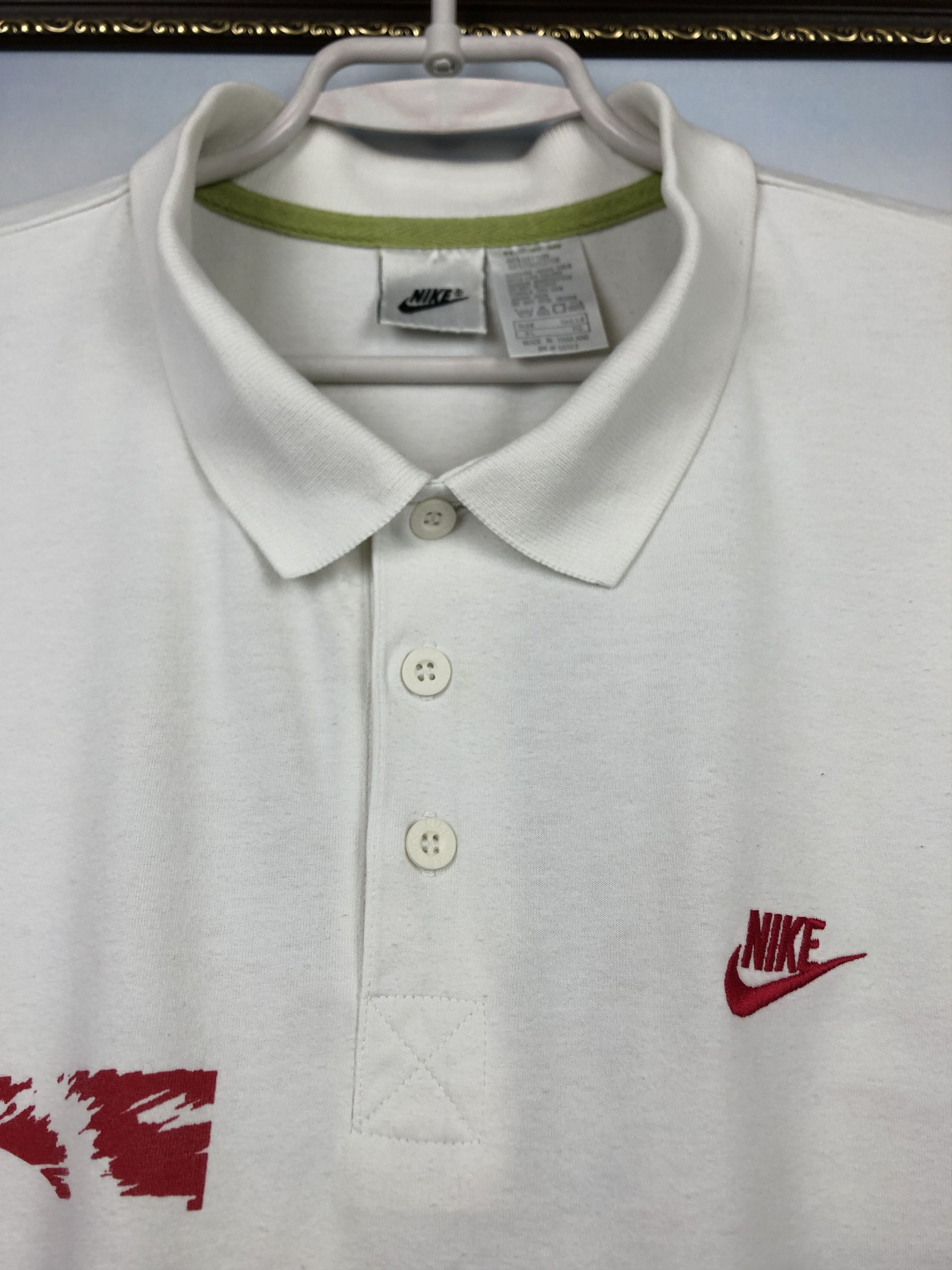 Nike Vintage 90's Nike Challenge Andre Agassi Polo Tennis Shirt Size US XL / EU 56 / 4 - 3 Thumbnail