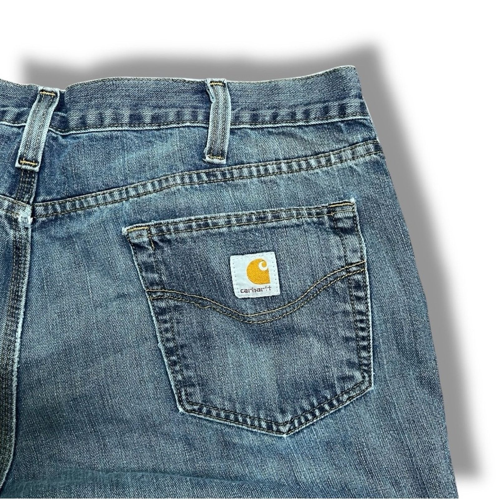 Carhartt Carhartt relaxed fit distressed men’s jeans 40 x 32 Size US 40 / EU 56 - 6 Thumbnail