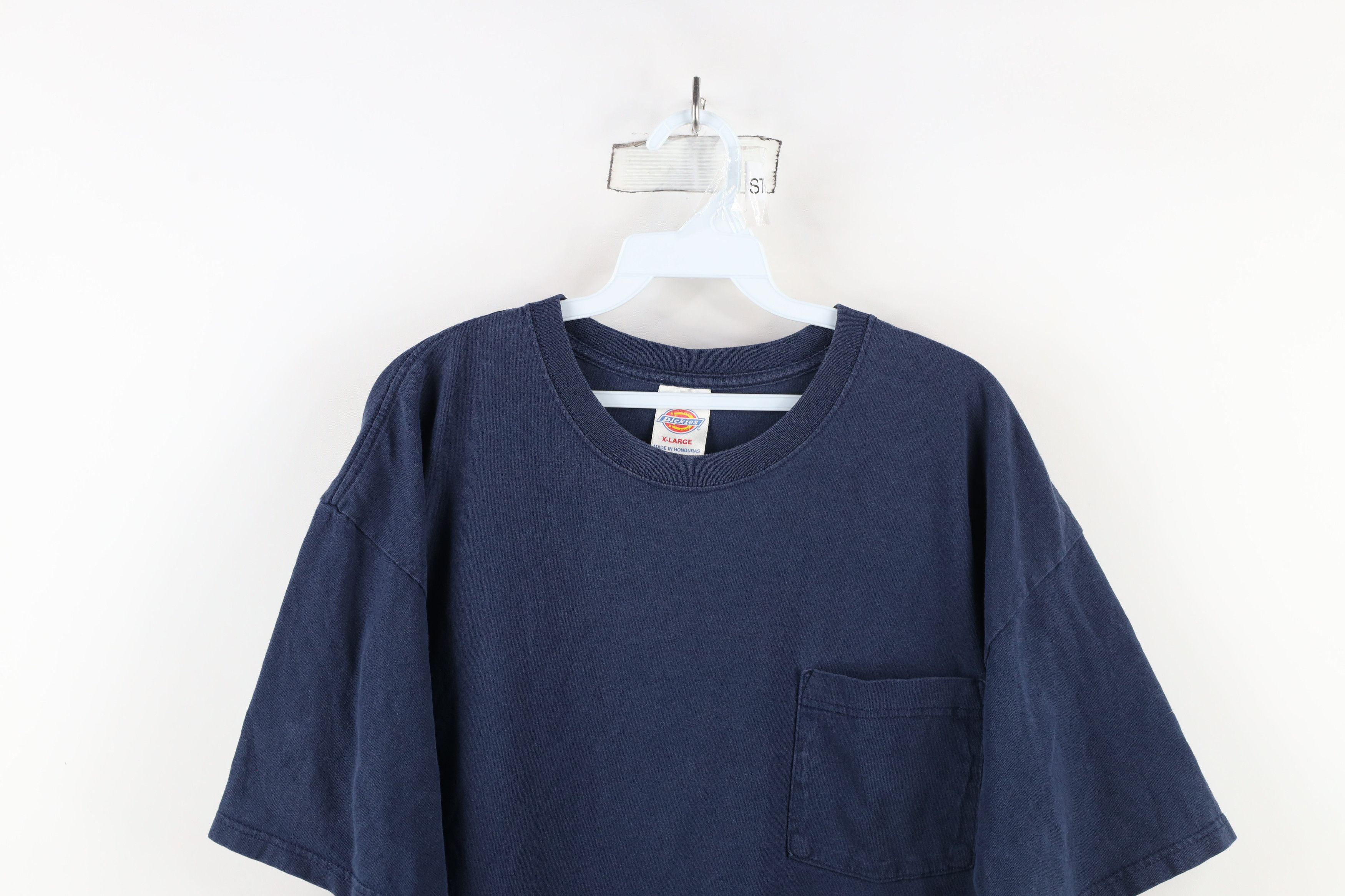 Dickies × Vintage Vintage 90s Dickies Spell Out Short Sleeve Pocket T-Shirt Size US XL / EU 56 / 4 - 2 Thumbnail