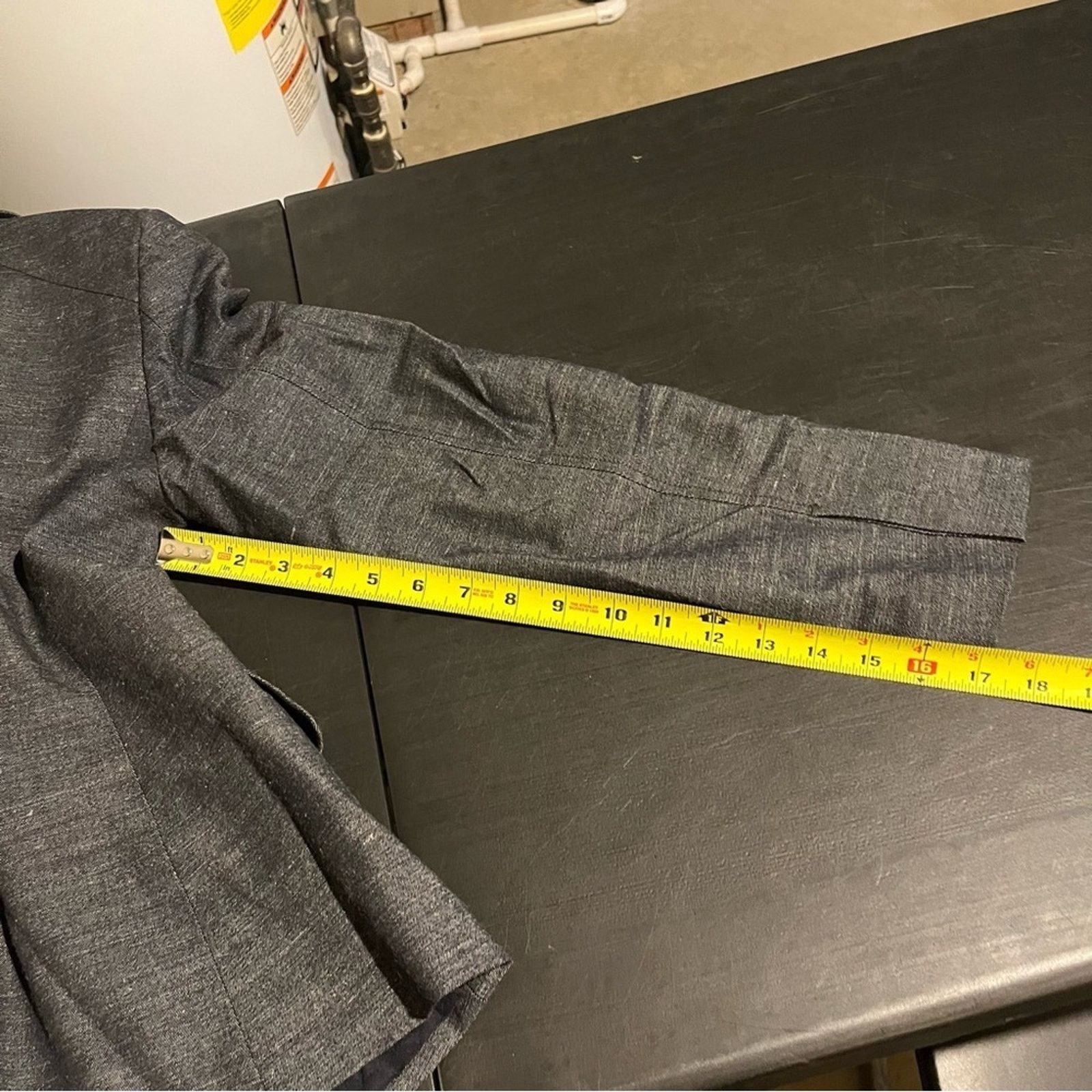 Ann Taylor Ann Taylor LOFT Chambray One Button Blazer Blue NWT Size 10 Size L / US 10 / IT 46 - 11 Thumbnail