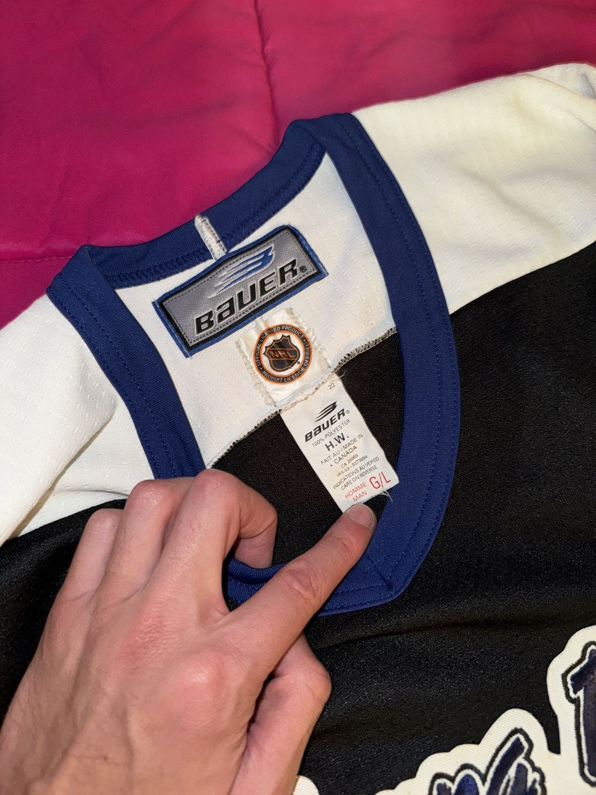 Eddie Bauer Jersey Bauer Tampa Bay Size US L / EU 52-54 / 3 - 4 Thumbnail