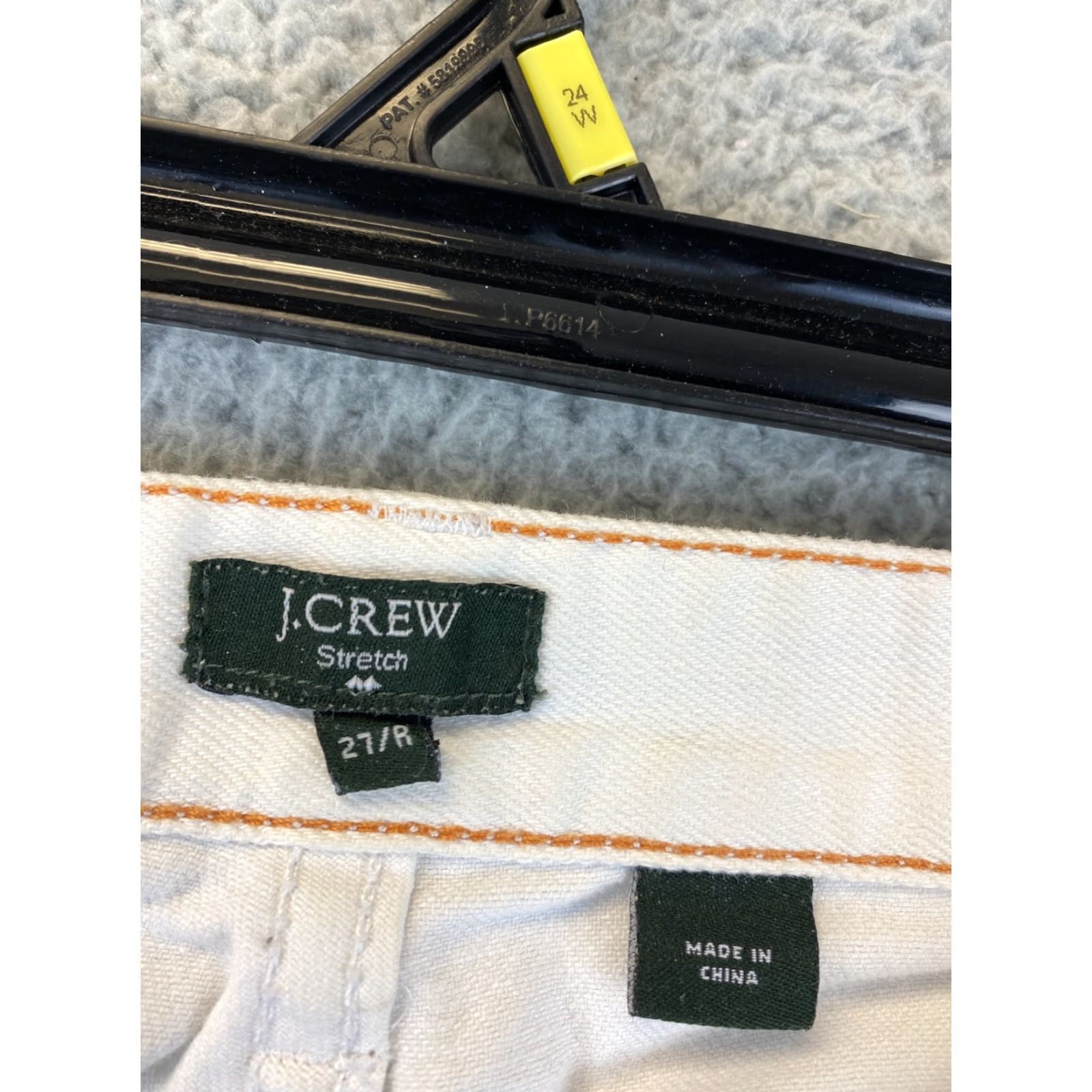J.Crew J.CREW Match 27R Jeans Women 31 x 30 White Denim Slim Straight Vintage No (if applicable) Size 27" / US 4 / IT 40 - 4 Thumbnail