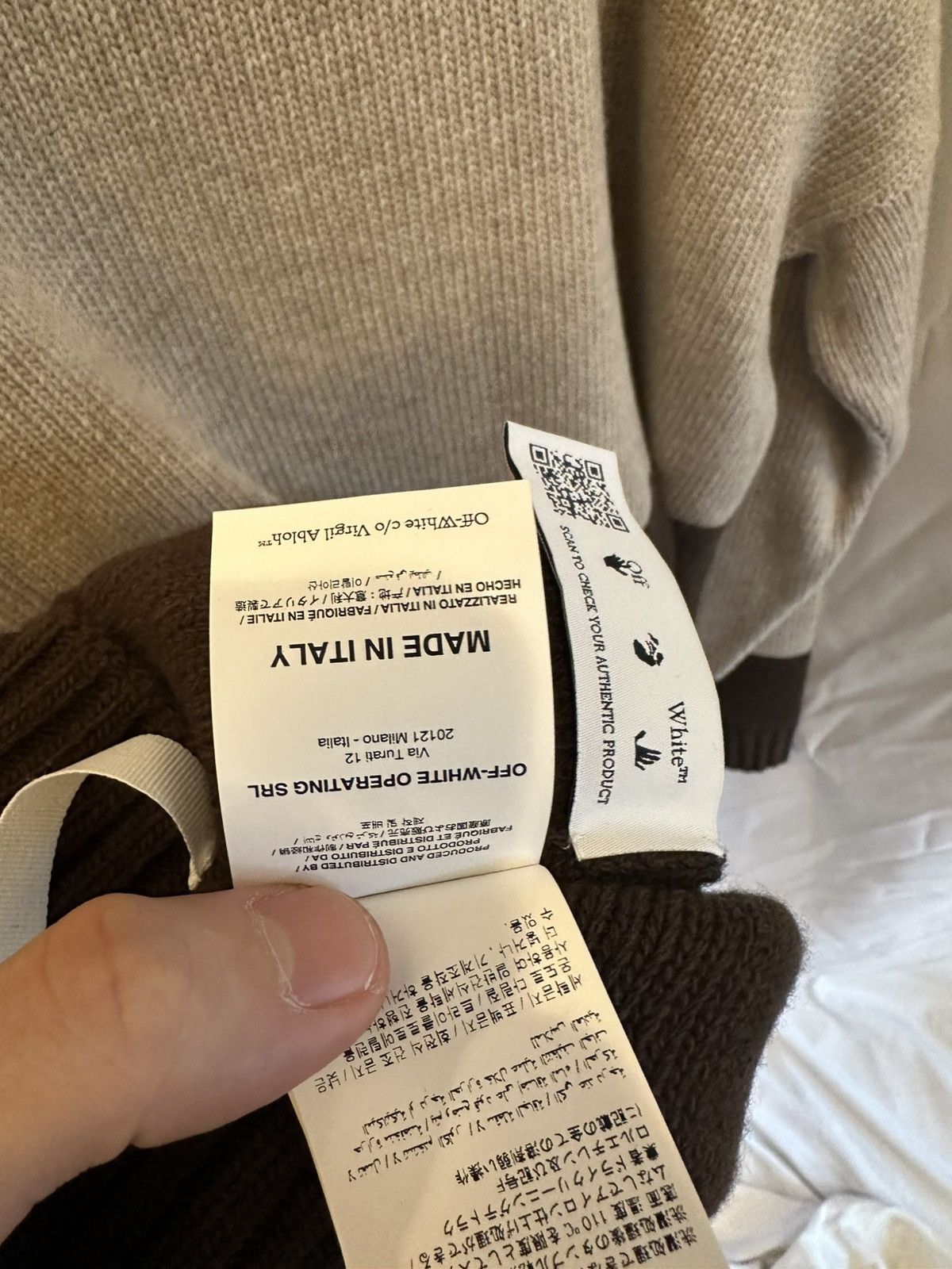 Off-White Off-White Sweater Size US XL / EU 56 / 4 - 8 Thumbnail