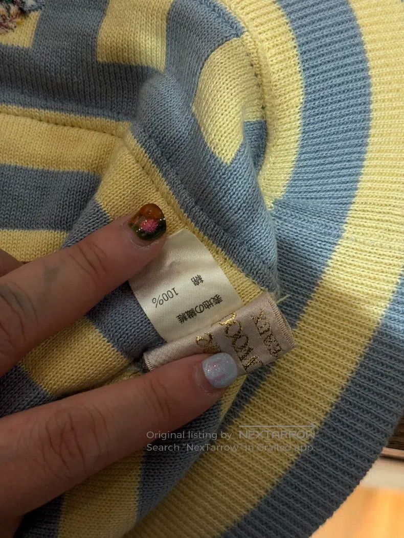 Vivienne Westwood Vivienne Westwood Vintage Saturn Striped Fisherman's Cap Size ONE SIZE - 5 Thumbnail