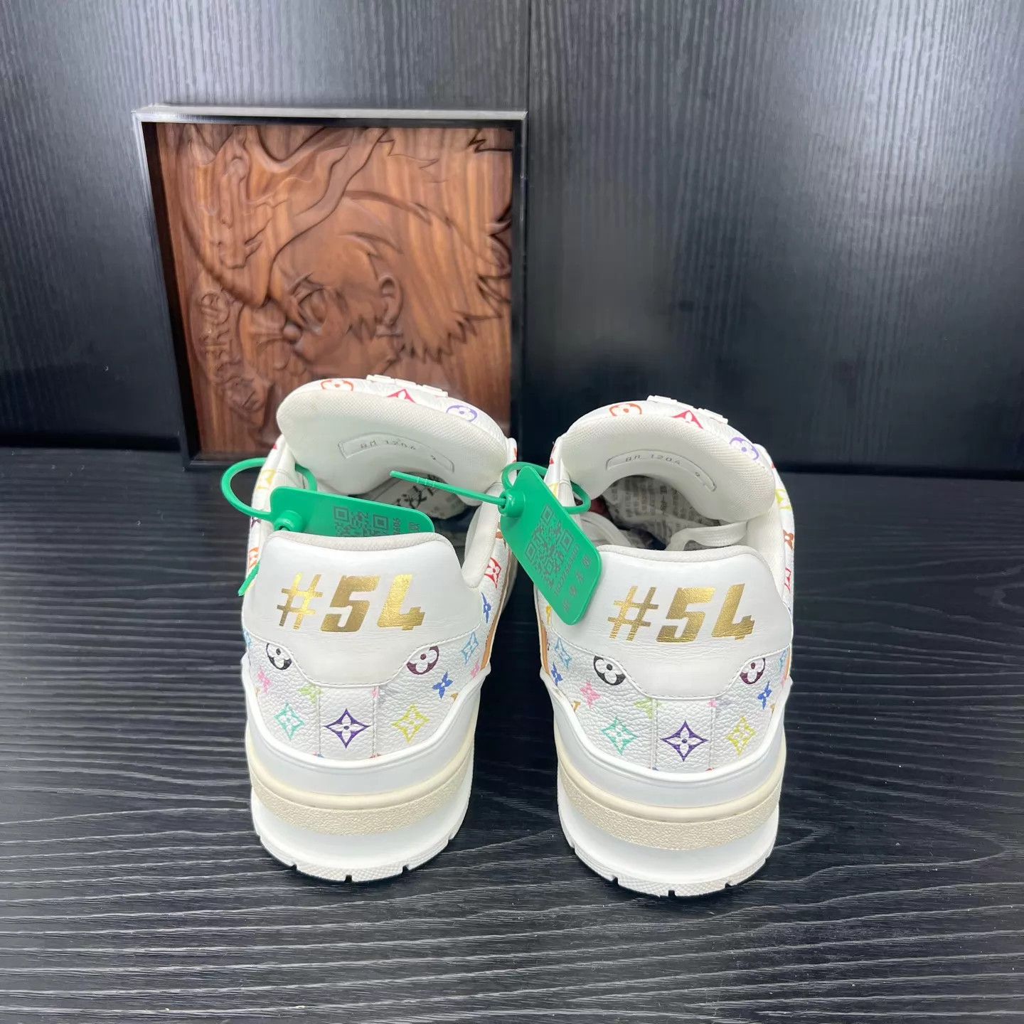 Louis Vuitton LV Trainer Takashi Murakami 43 US9 Size US 9 / EU 42 - 4 Thumbnail