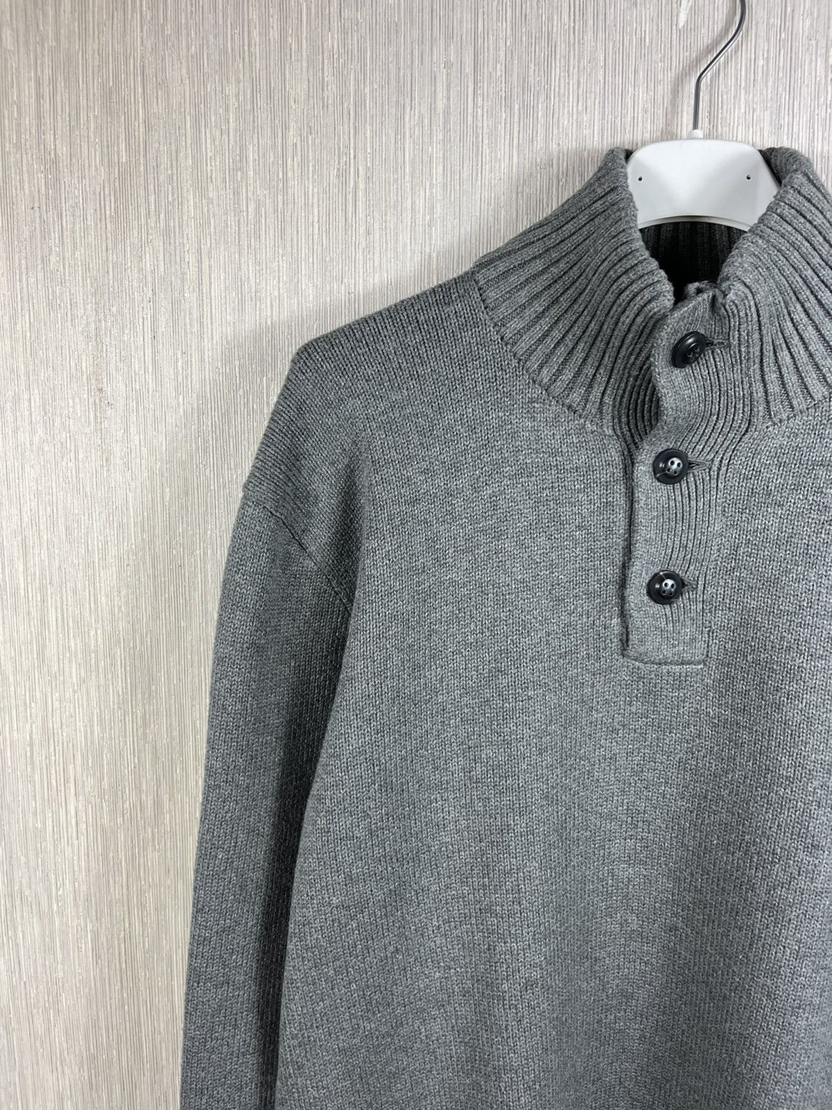 Polo Ralph Lauren × Ralph Lauren Polo Ralph Lauren vintage cotton sweater button up half zip Size US M / EU 48-50 / 2 - 4 Thumbnail