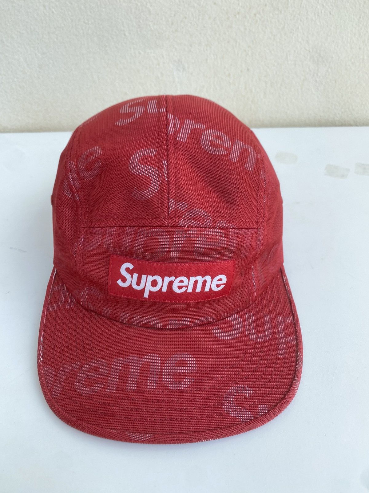 Supreme Rare Supreme Lenticular Logo Camp Cap Red SS19 Size ONE SIZE - 4 Thumbnail