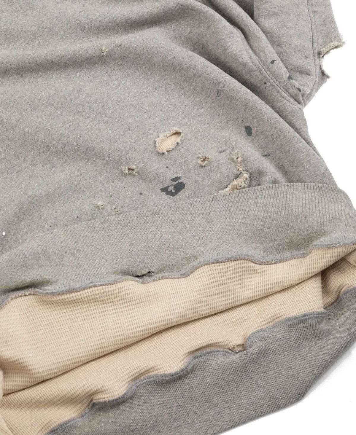 Other UNDS ‘Heather Grey 3G Thermal Lined Hoodie’ Size US L / EU 52-54 / 3 - 4 Thumbnail