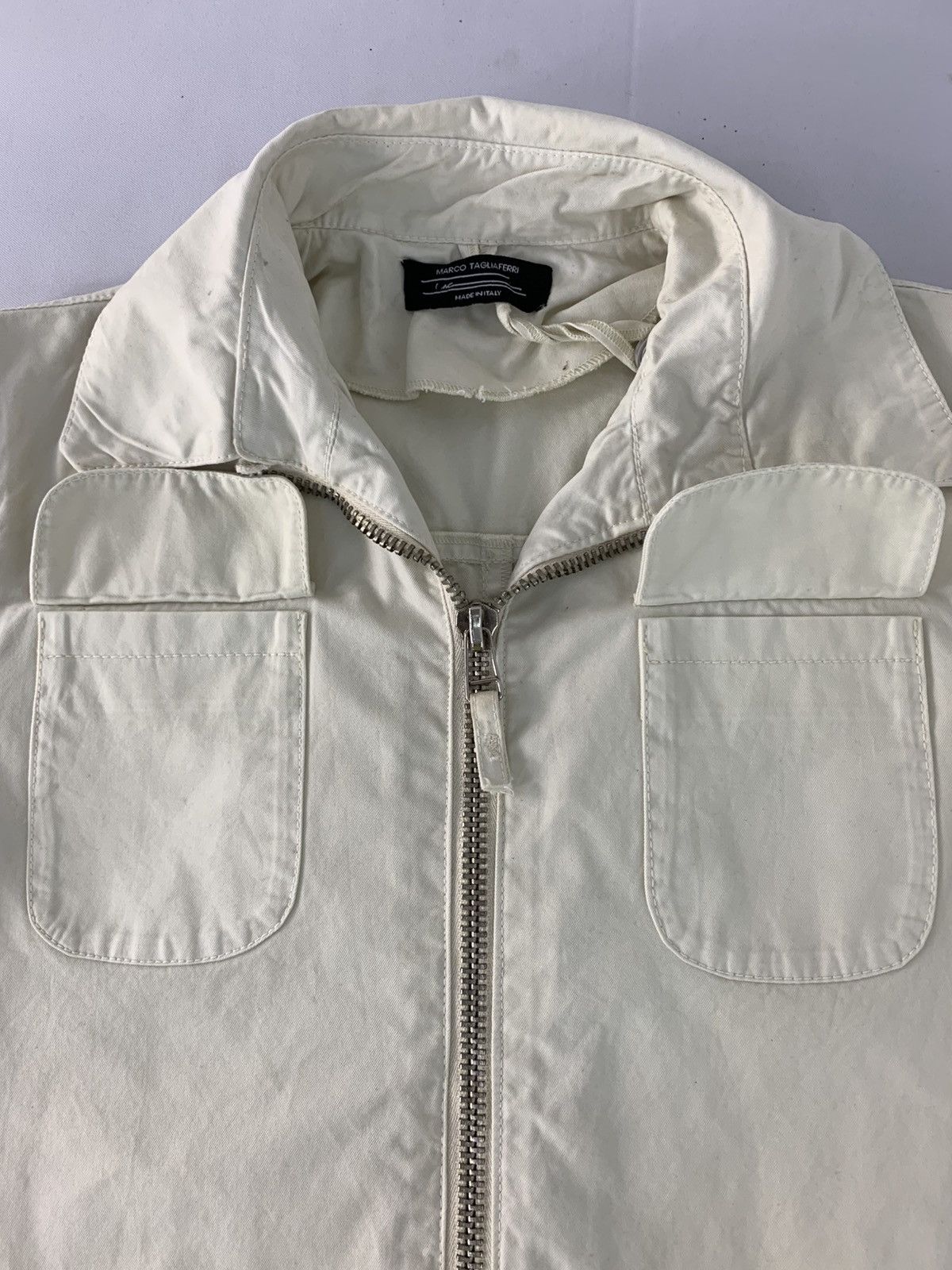 Designer Marco Tagliaferri Italian Designer Full Zip Jacket Size US S / EU 44-46 / 1 - 3 Thumbnail