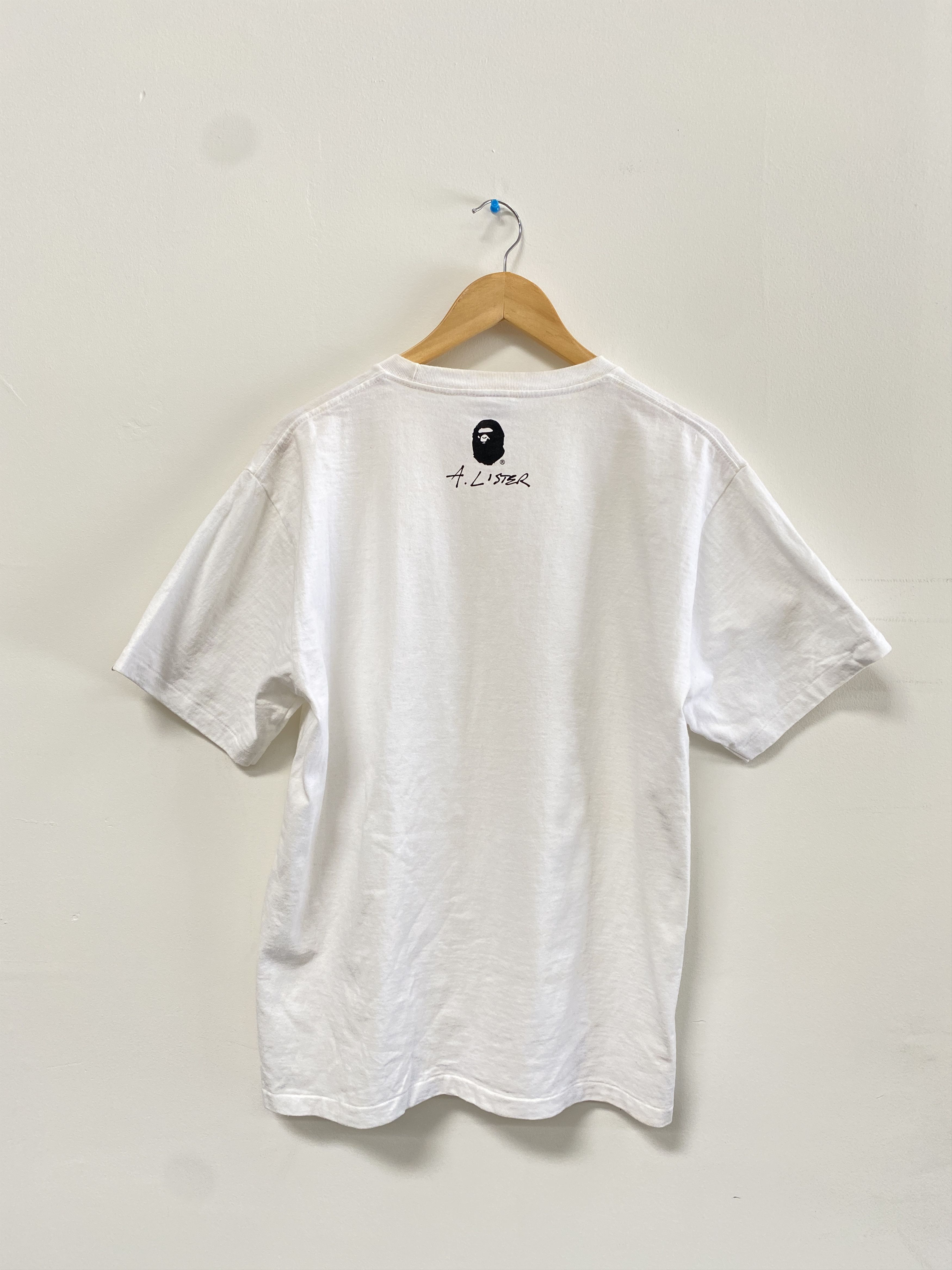 Bape BAPE x ADAM LISTER COLLAB TSHIRT Size US L / EU 52-54 / 3 - 3 Thumbnail