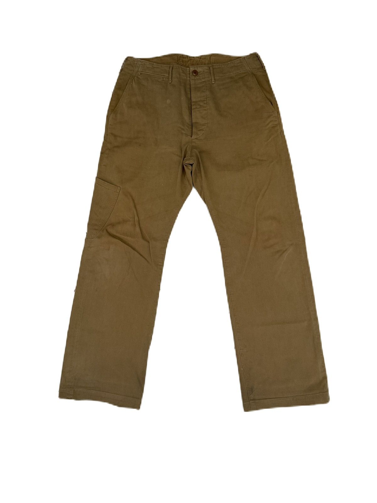 Japanese Brand × Kapital Kapital Khaki Classic Type Katsarugi Sides Pocket Selvedge Size US 32 / EU 48 - 1 Thumbnail