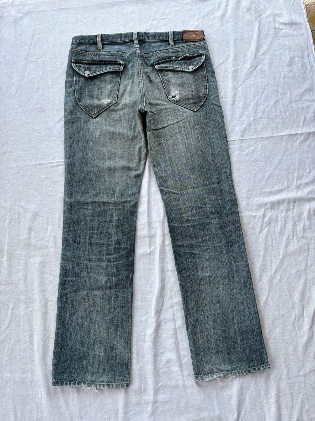Takeo Kikuchi Vintage TAKEO KIKUCHI Distressed Denim Faded Jeans Size US 32 / EU 48 - 6 Thumbnail