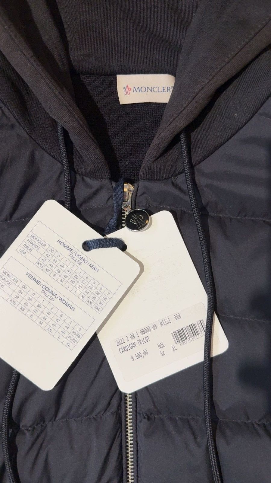 Moncler Moncler Cardigan Size US L / EU 52-54 / 3 - 3 Thumbnail