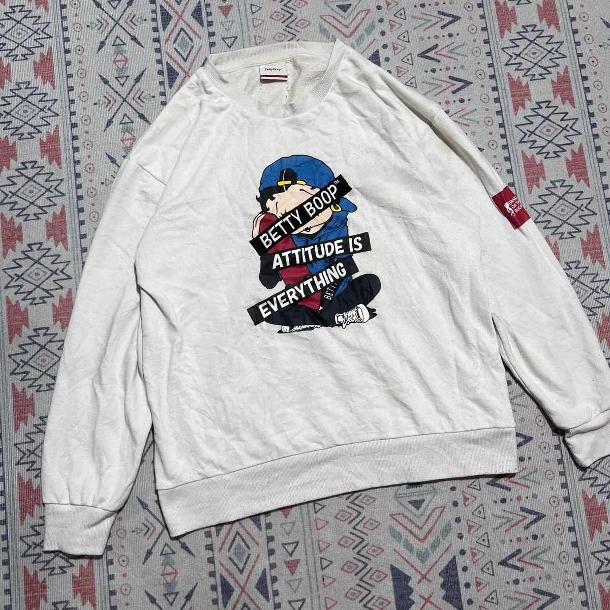 Cartoon Network Betty Boops X Skate Thrashed Condition Size US L / EU 52-54 / 3 - 1 Thumbnail